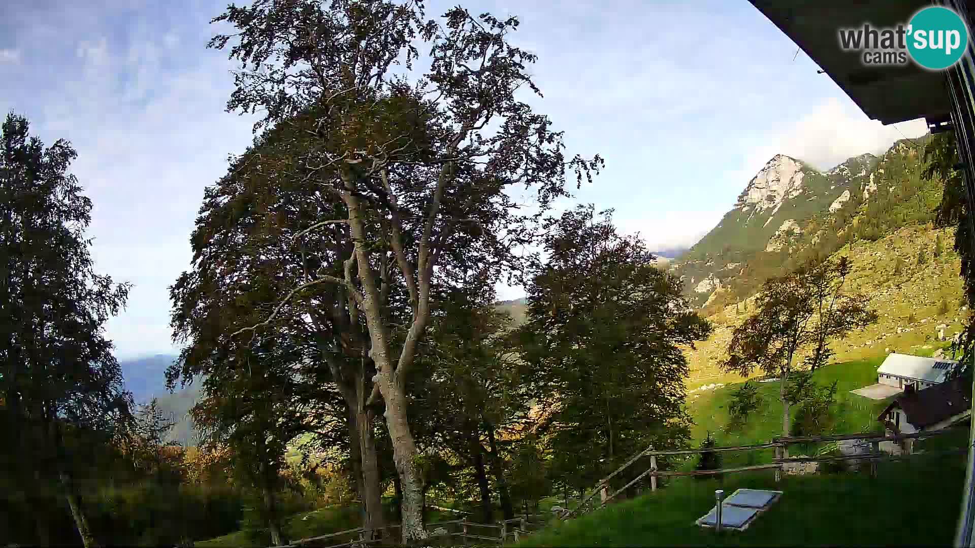 Planina Razor Bergütte Webcam (1315) | Blick auf Tolminski Migovec