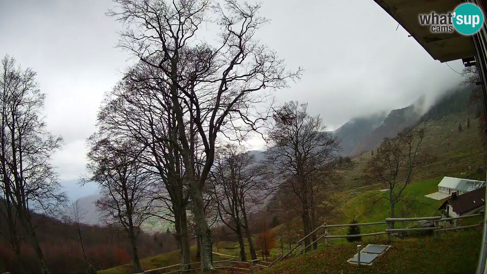 Planina Razor Bergütte Webcam (1315) | Blick auf Tolminski Migovec
