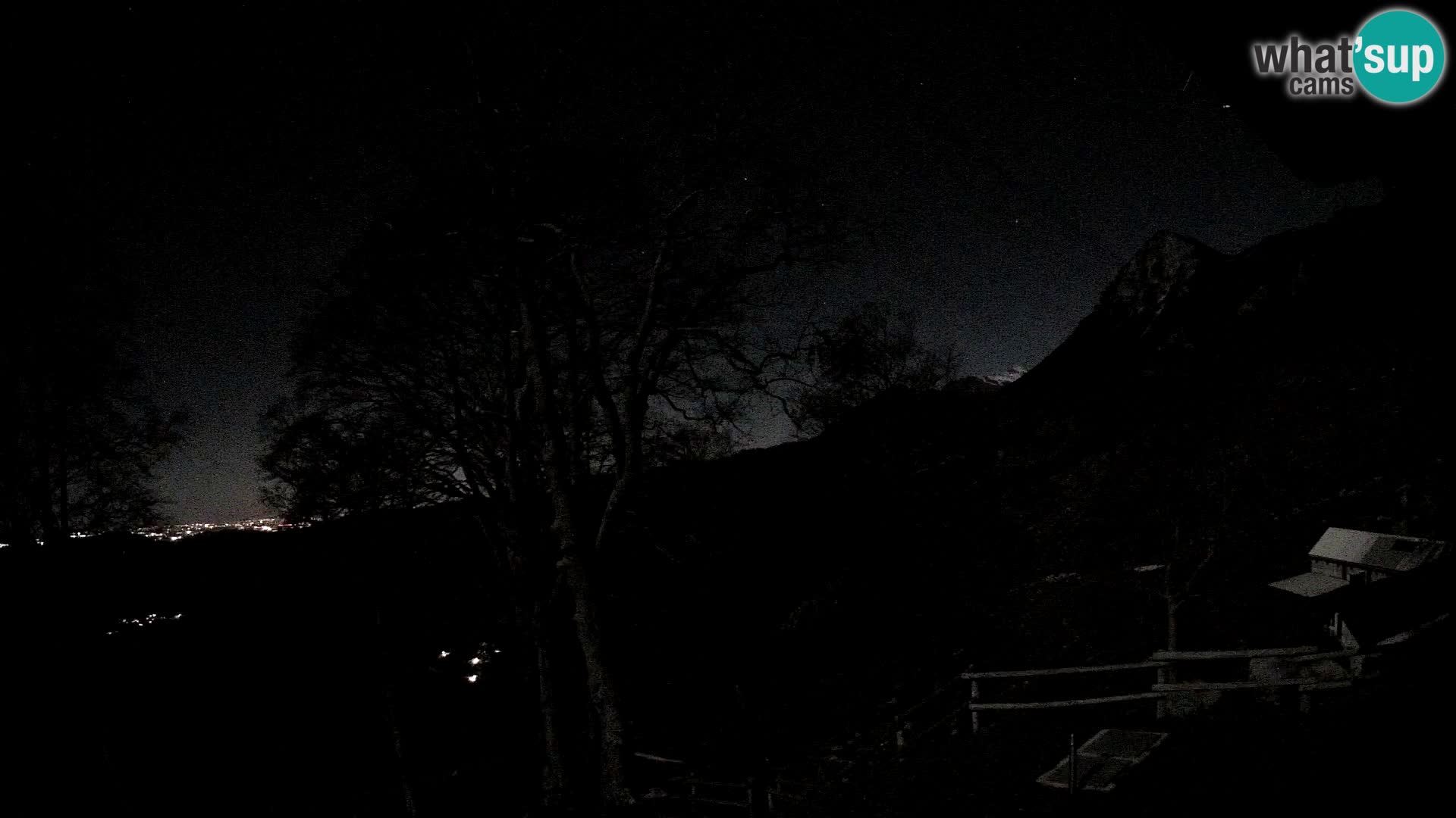 Baita di montagna Planina Razor webcam (1315) | vista su Tolminski Migovec