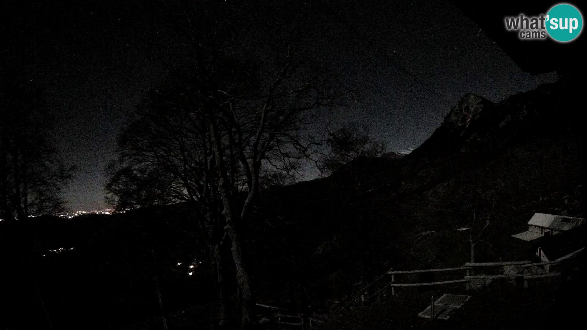 Planina Razor Mountain Hut live cam (1315) | view to Tolminski Migovec