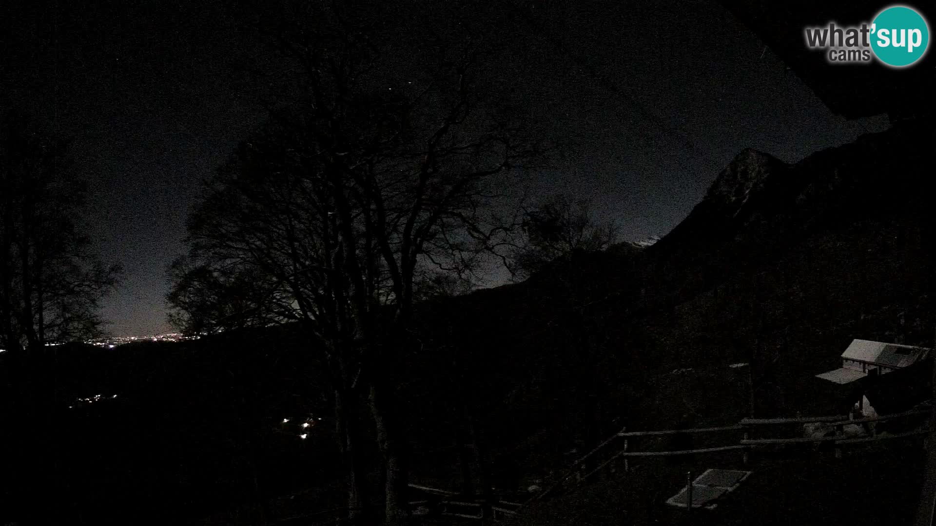 Planina Razor Mountain Hut live cam (1315) | view to Tolminski Migovec