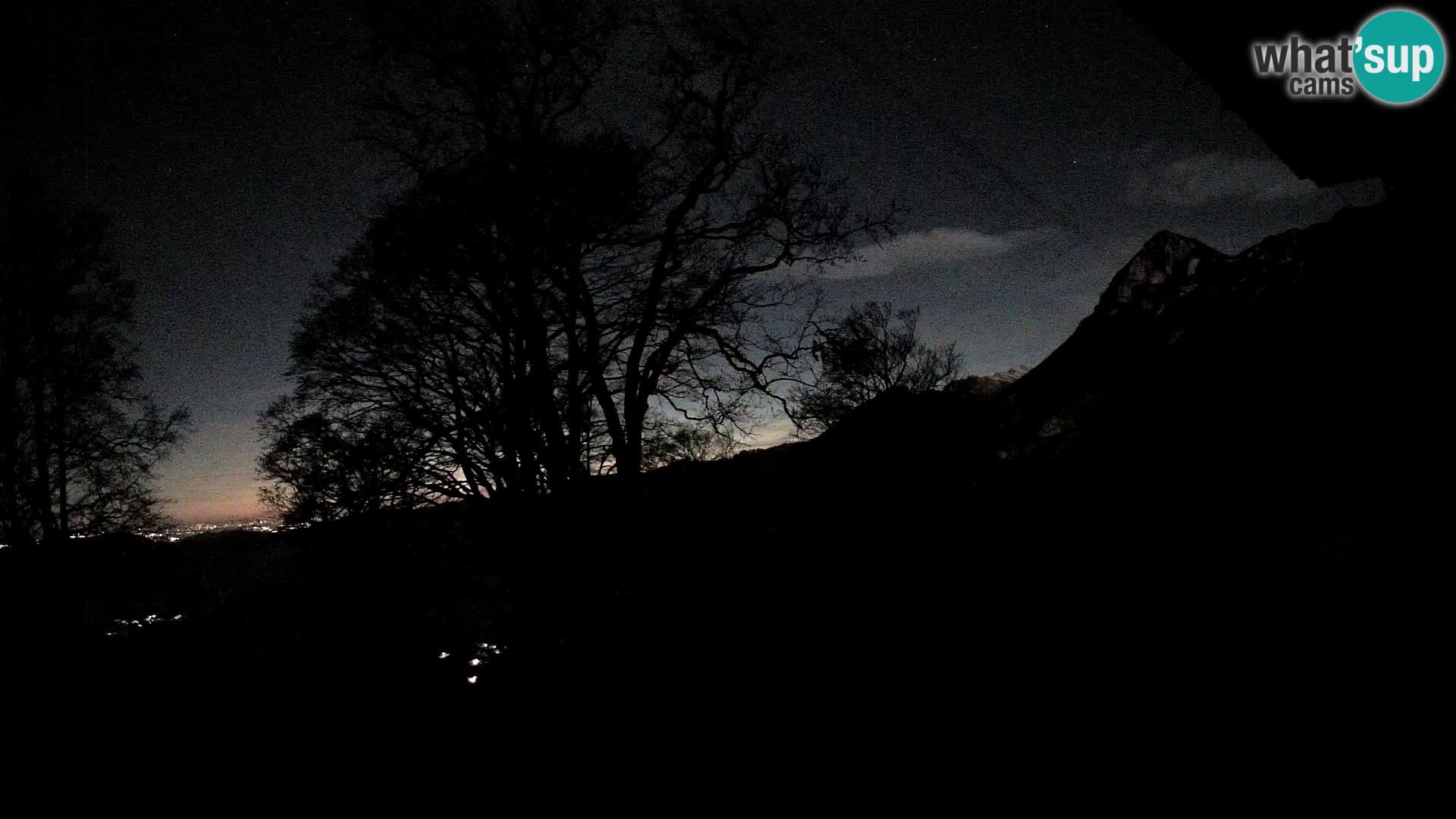 Planina Razor Mountain Hut live cam (1315) | view to Tolminski Migovec