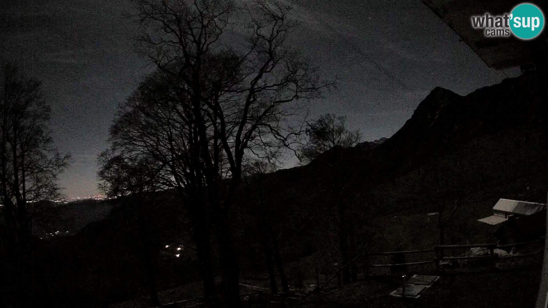 Refuge de la montagne Planina Razor caméra en direct (1315) | vue sur Tolminski Migovec