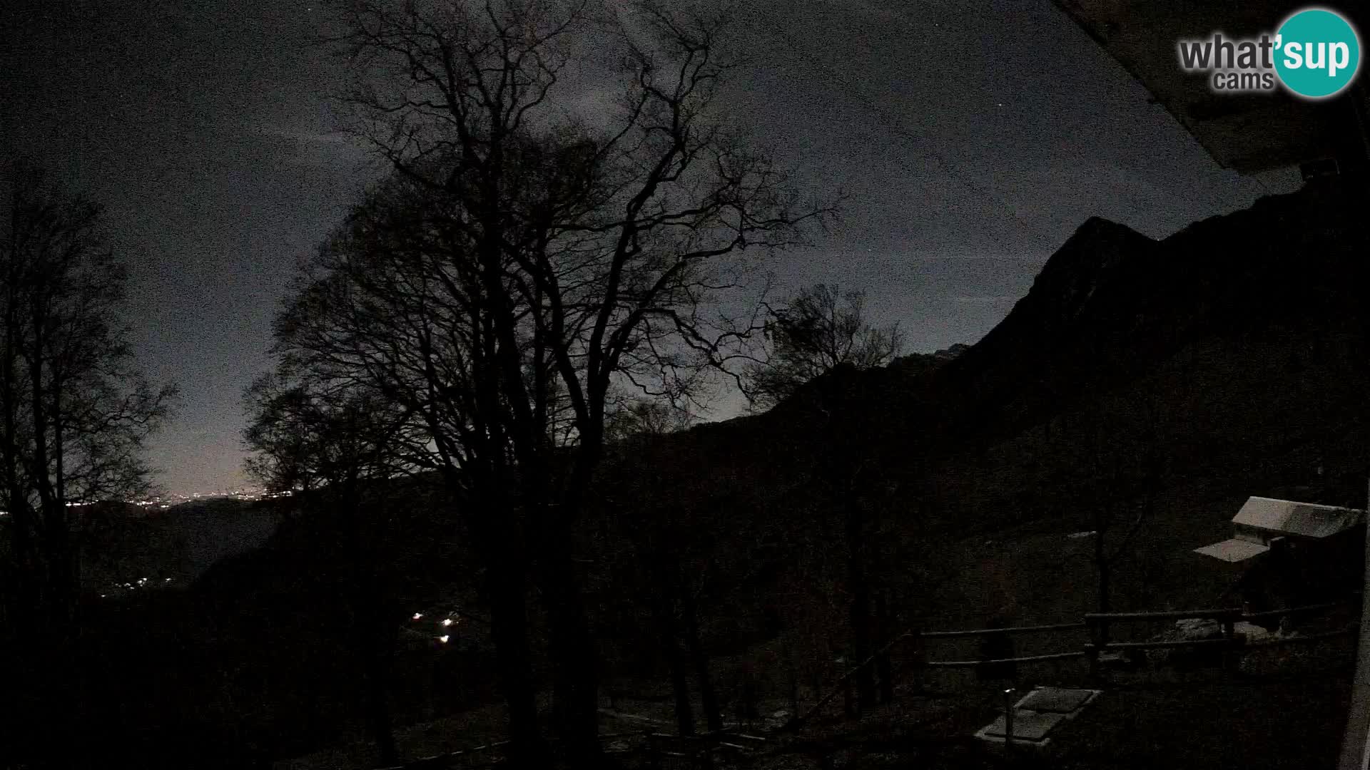 Baita di montagna Planina Razor webcam (1315) | vista su Tolminski Migovec