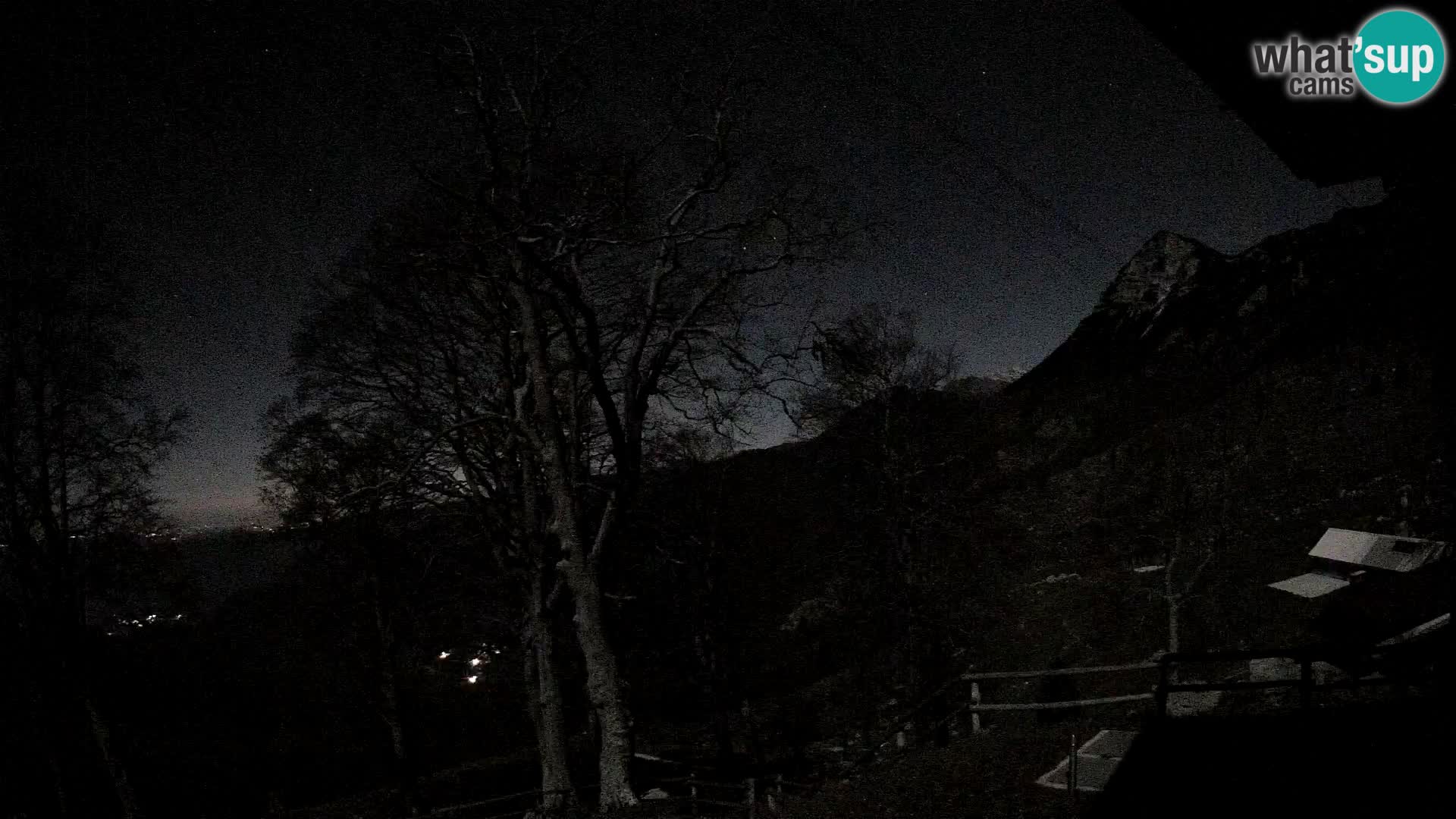 Refuge de la montagne Planina Razor caméra en direct (1315) | vue sur Tolminski Migovec