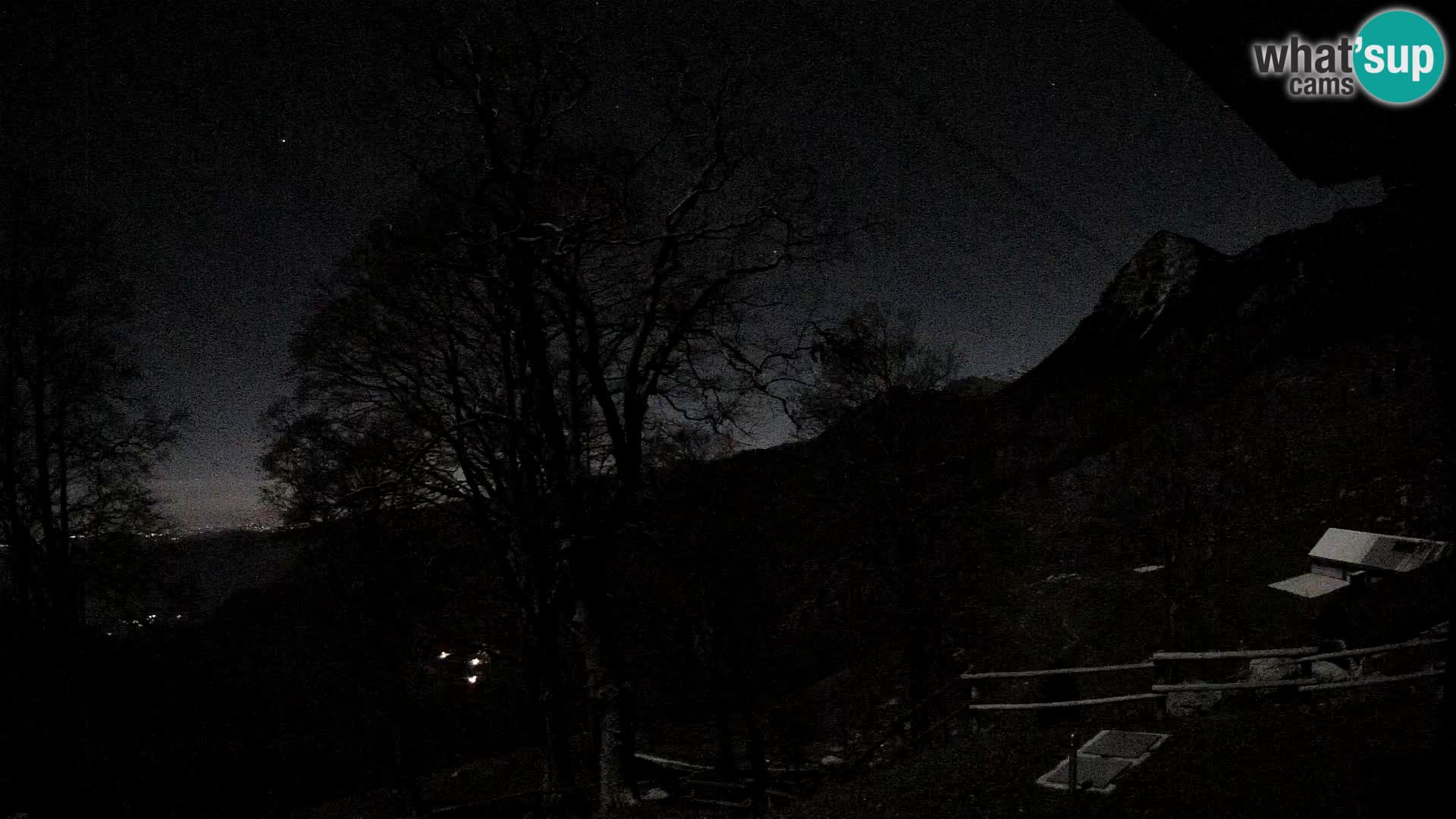 Refuge de la montagne Planina Razor caméra en direct (1315) | vue sur Tolminski Migovec