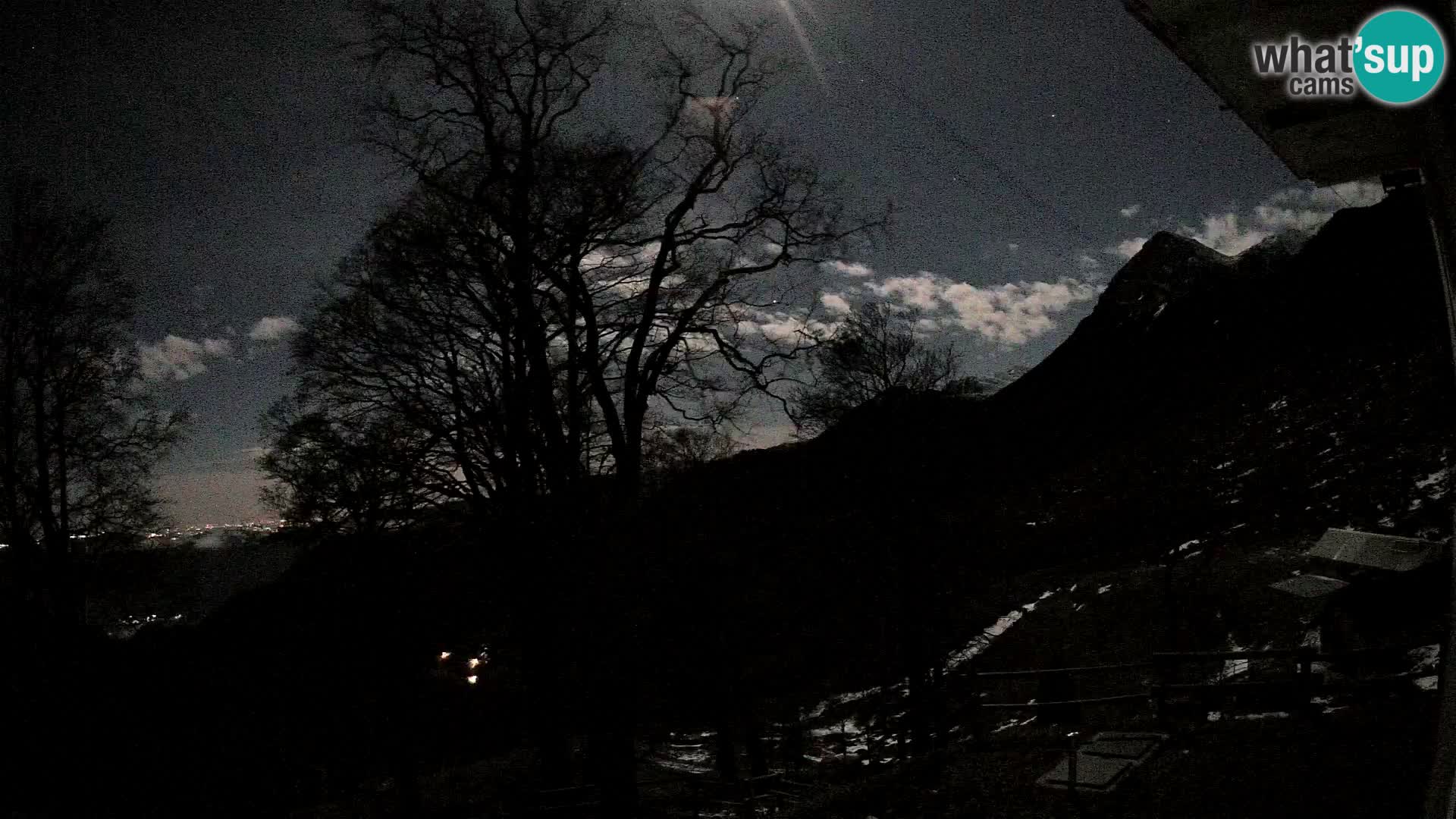 Koča na Planini Razor spletna kamera (1315) | Pogled na Tolminski Migovec