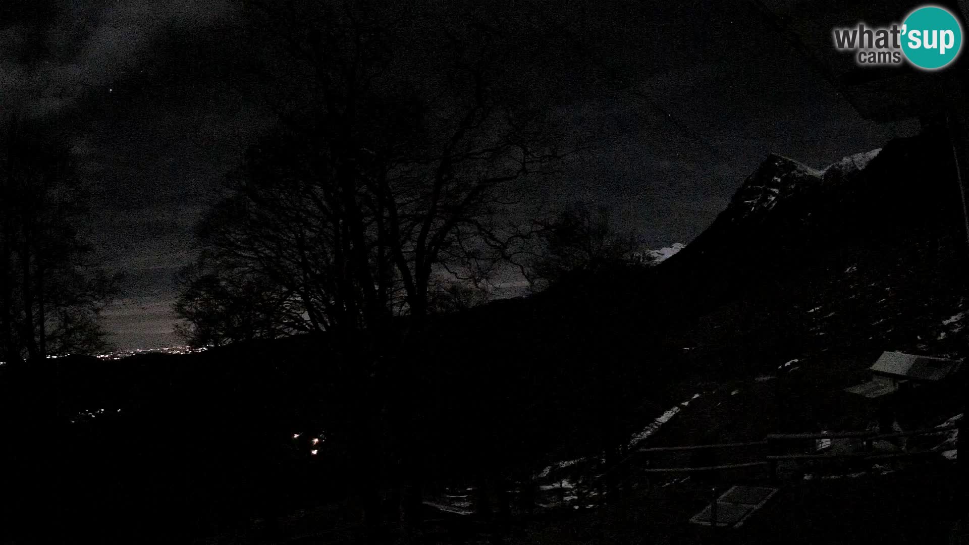 Refuge de la montagne Planina Razor caméra en direct (1315) | vue sur Tolminski Migovec