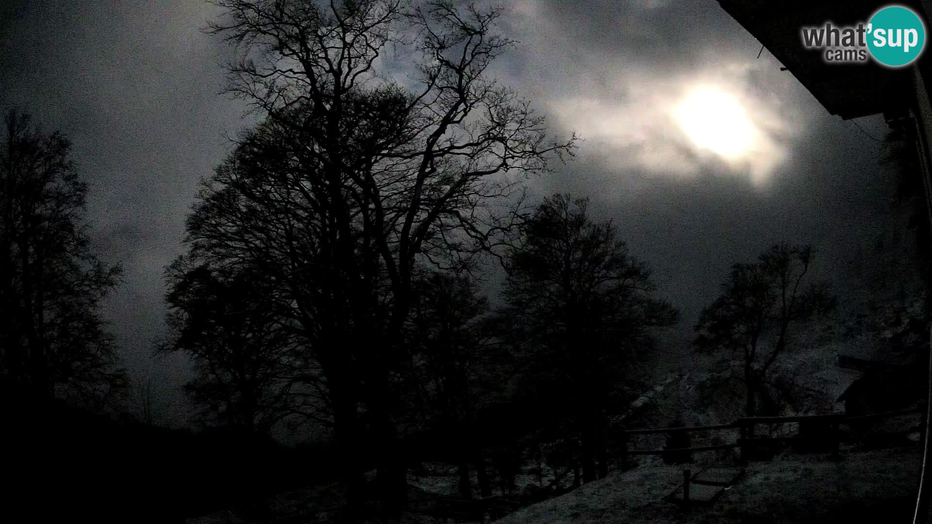 Baita di montagna Planina Razor webcam (1315) | vista su Tolminski Migovec