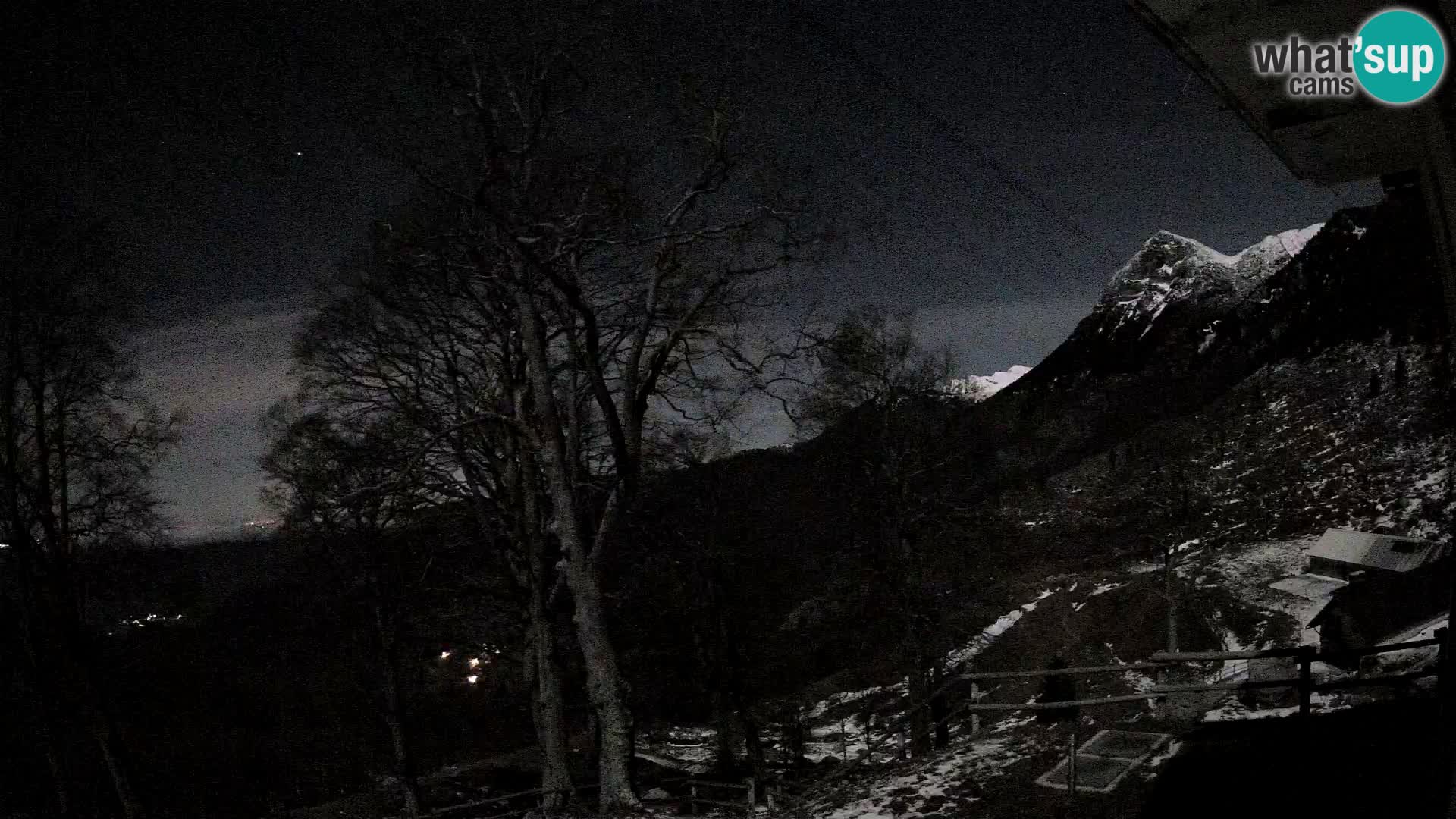 Refuge de la montagne Planina Razor caméra en direct (1315) | vue sur Tolminski Migovec
