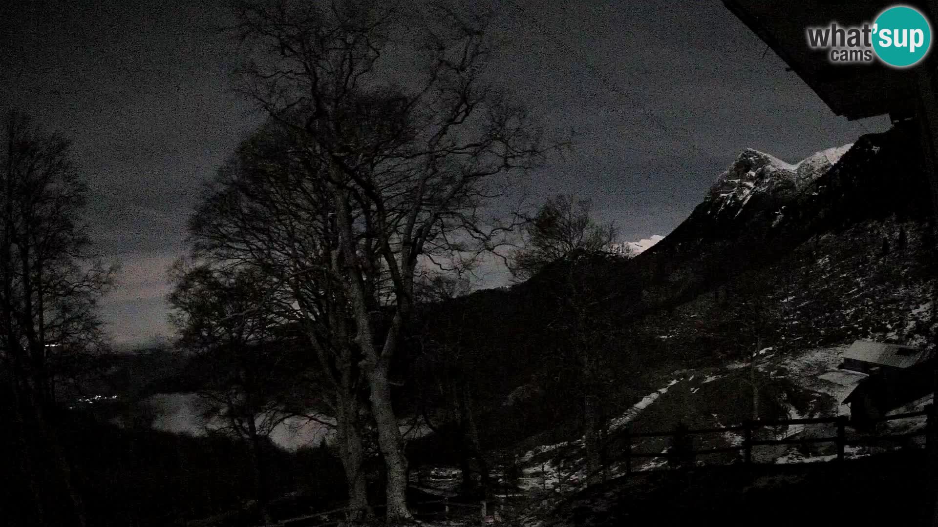 Refuge de la montagne Planina Razor caméra en direct (1315) | vue sur Tolminski Migovec