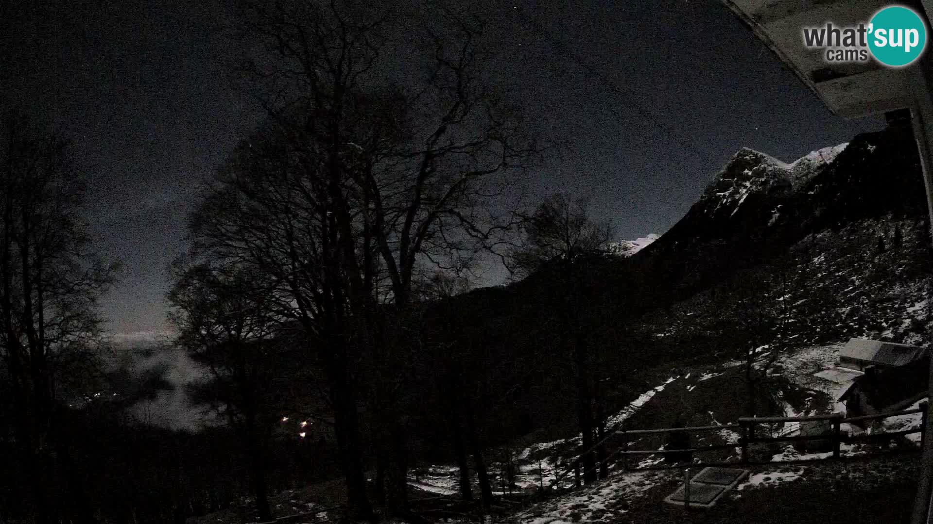 Planina Razor Mountain Hut live cam (1315) | view to Tolminski Migovec