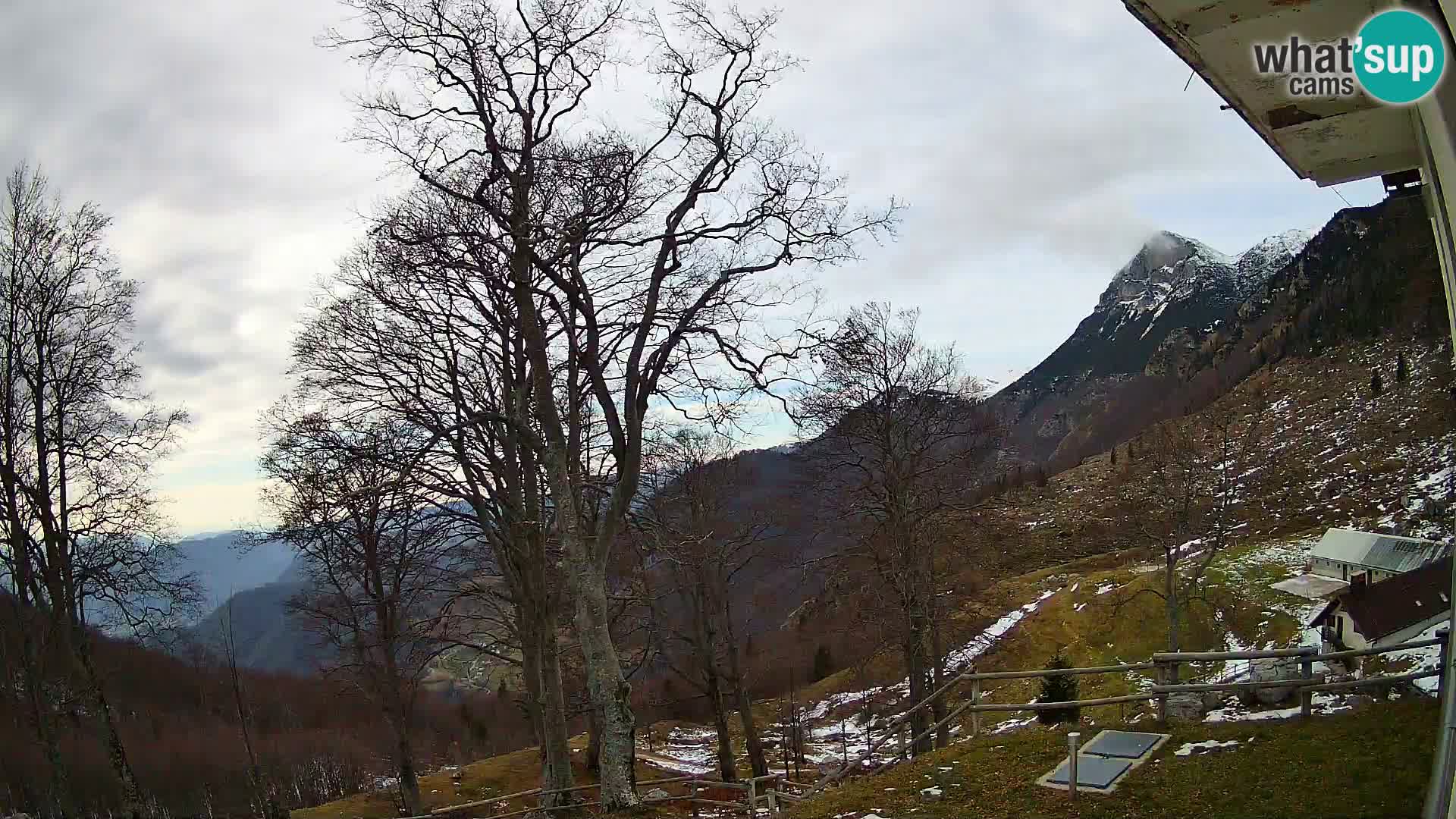 Planina Razor Bergütte Webcam (1315) | Blick auf Tolminski Migovec
