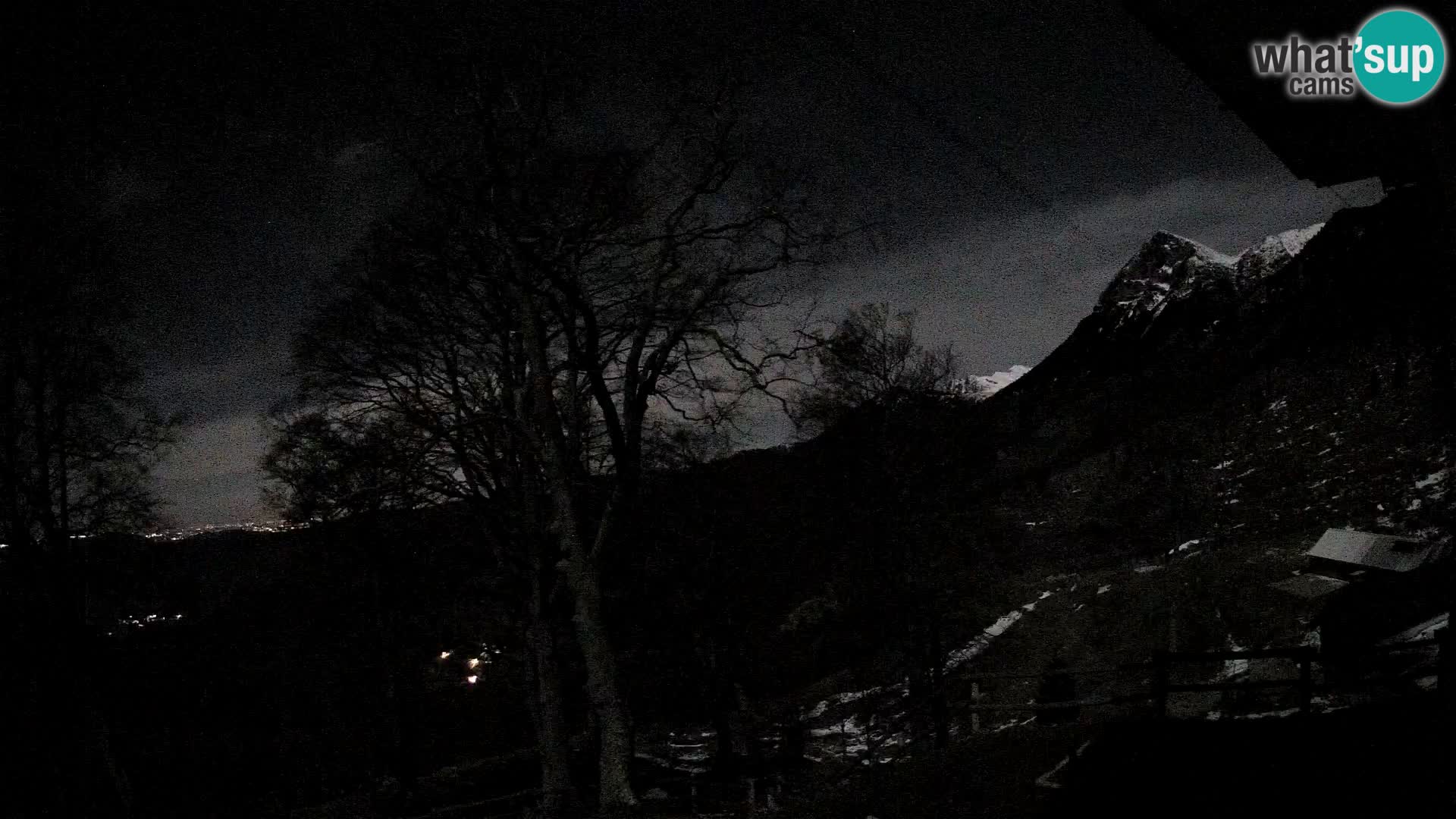 Koča na Planini Razor spletna kamera (1315) | Pogled na Tolminski Migovec