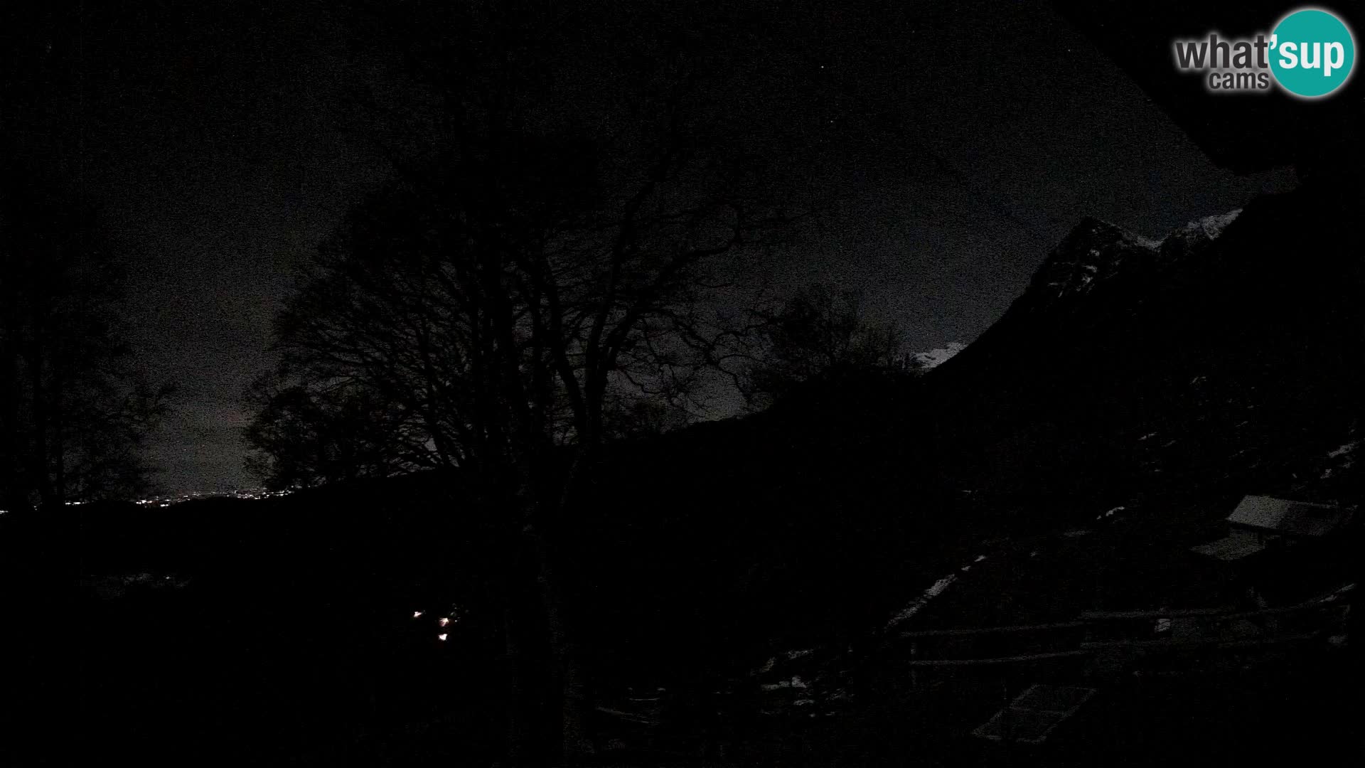 Planina Razor Mountain Hut live cam (1315) | view to Tolminski Migovec