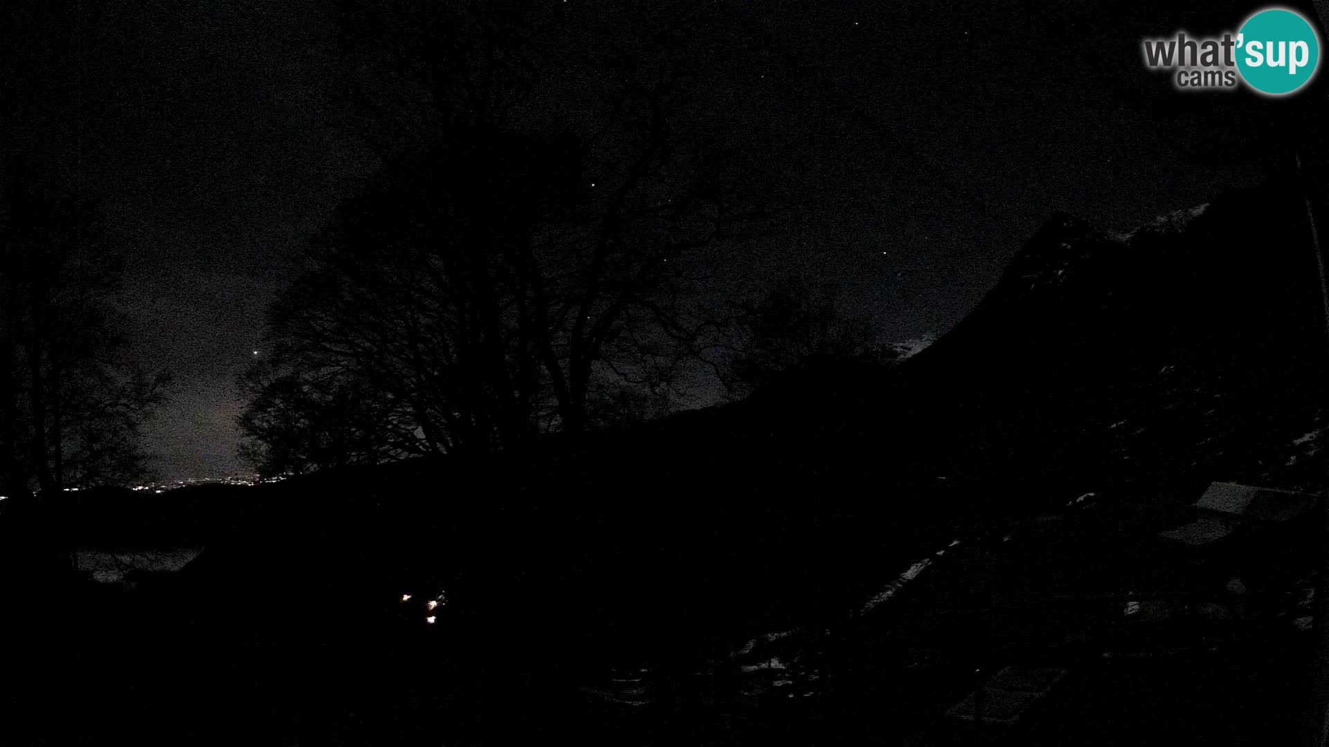 Planina Razor Mountain Hut live cam (1315) | view to Tolminski Migovec