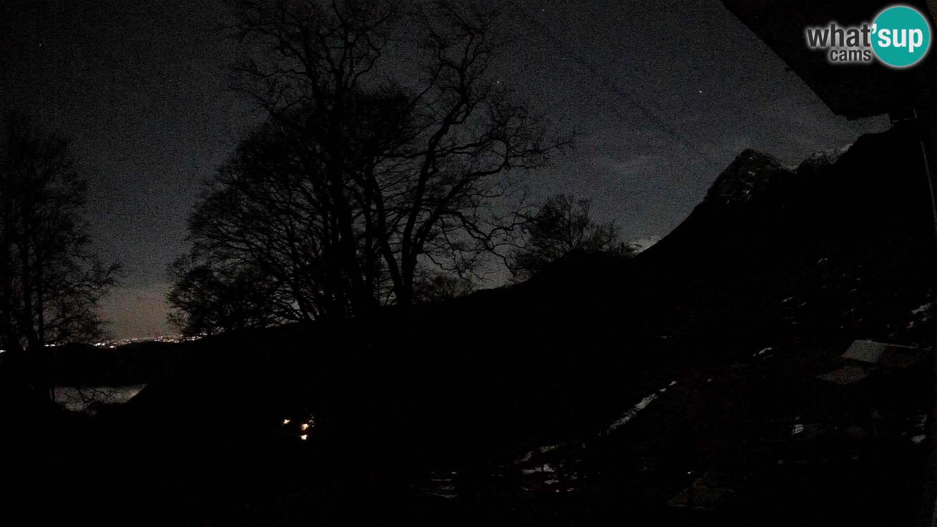 Refuge de la montagne Planina Razor caméra en direct (1315) | vue sur Tolminski Migovec