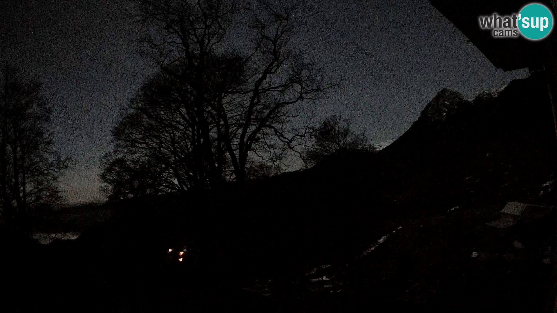 Planina Razor Mountain Hut live cam (1315) | view to Tolminski Migovec