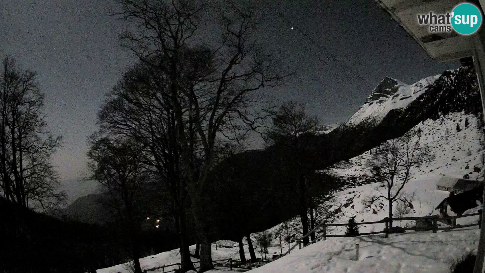 Planina Razor Bergütte Webcam (1315) | Blick auf Tolminski Migovec