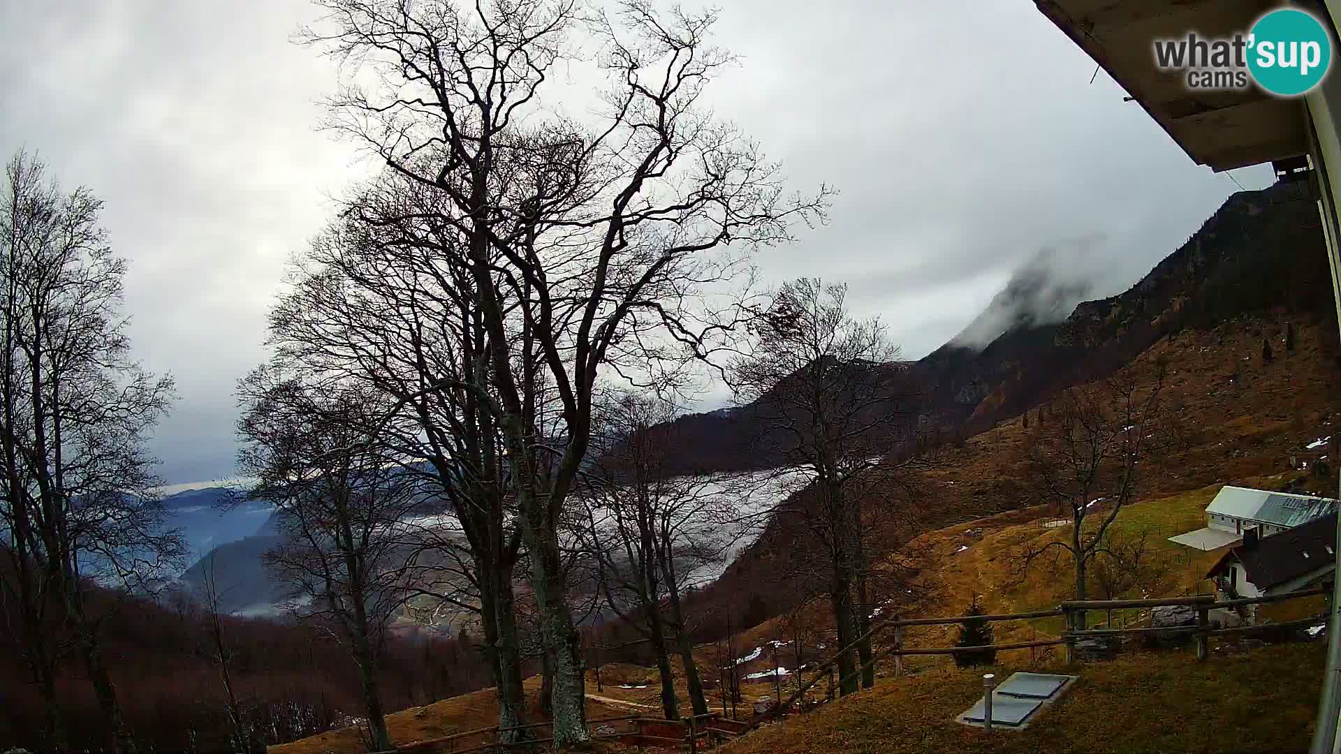 Planina Razor Bergütte Webcam (1315) | Blick auf Tolminski Migovec
