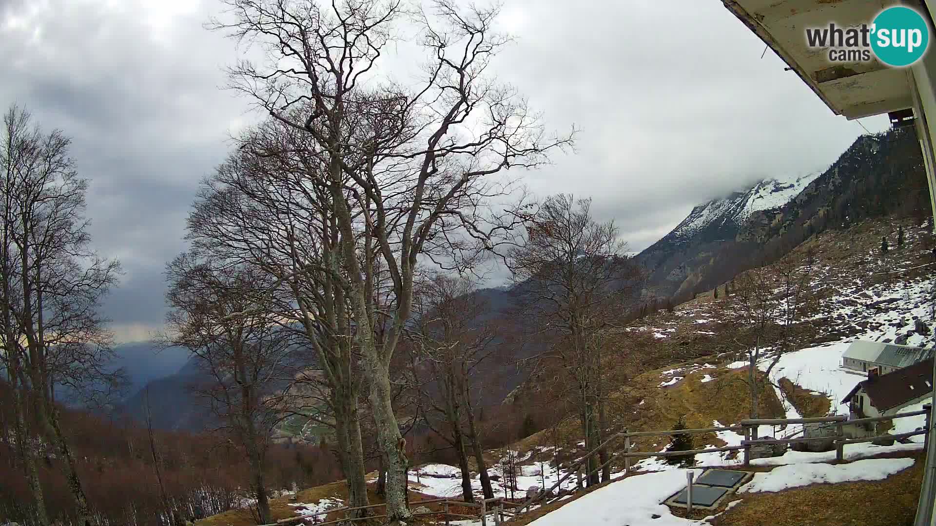 Planinarski dom na planini Razor (1315) | Pogled na Tolminski Migovec