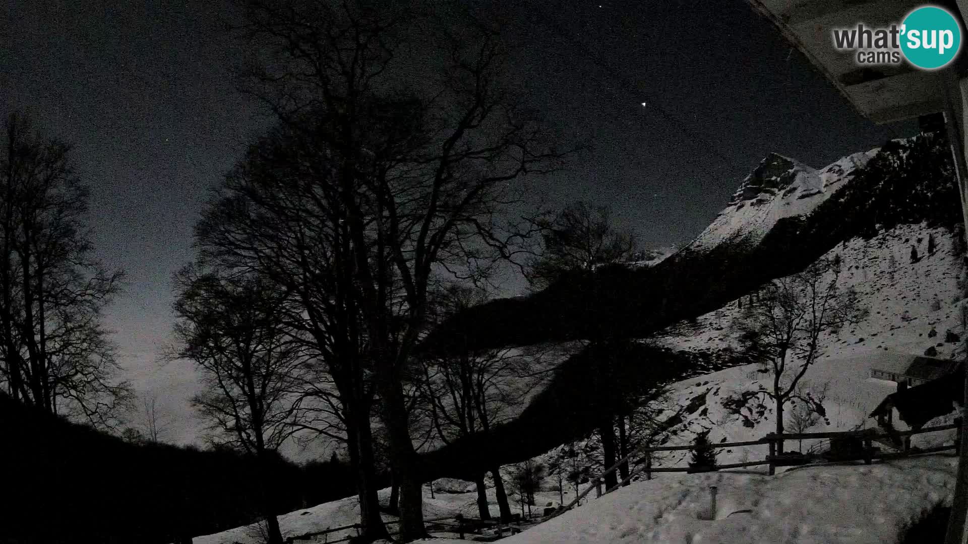 Planina Razor Bergütte Webcam (1315) | Blick auf Tolminski Migovec