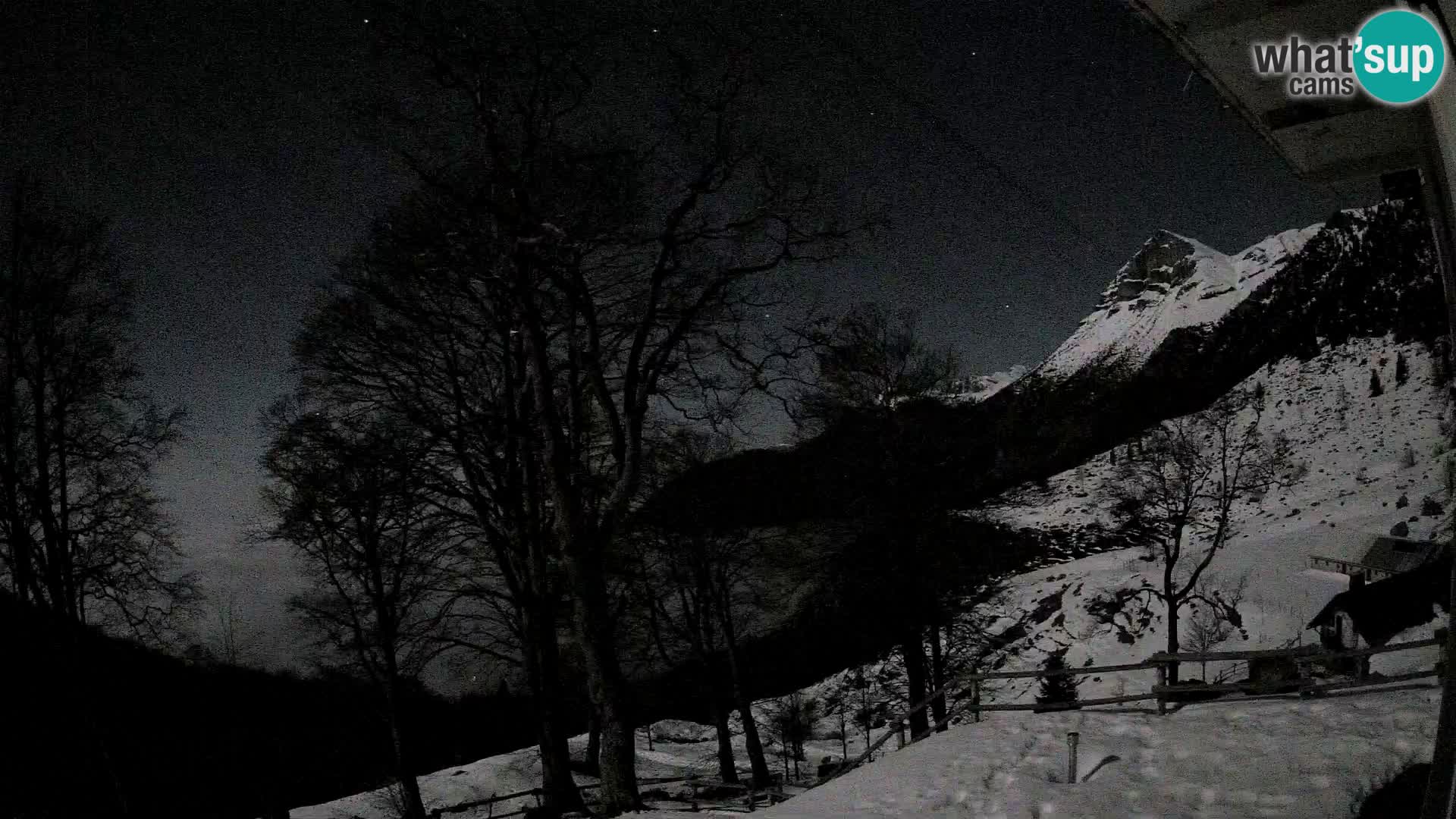 Refuge de la montagne Planina Razor caméra en direct (1315) | vue sur Tolminski Migovec