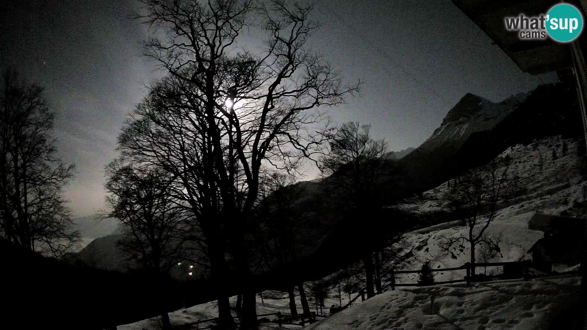 Planina Razor Mountain Hut live cam (1315) | view to Tolminski Migovec