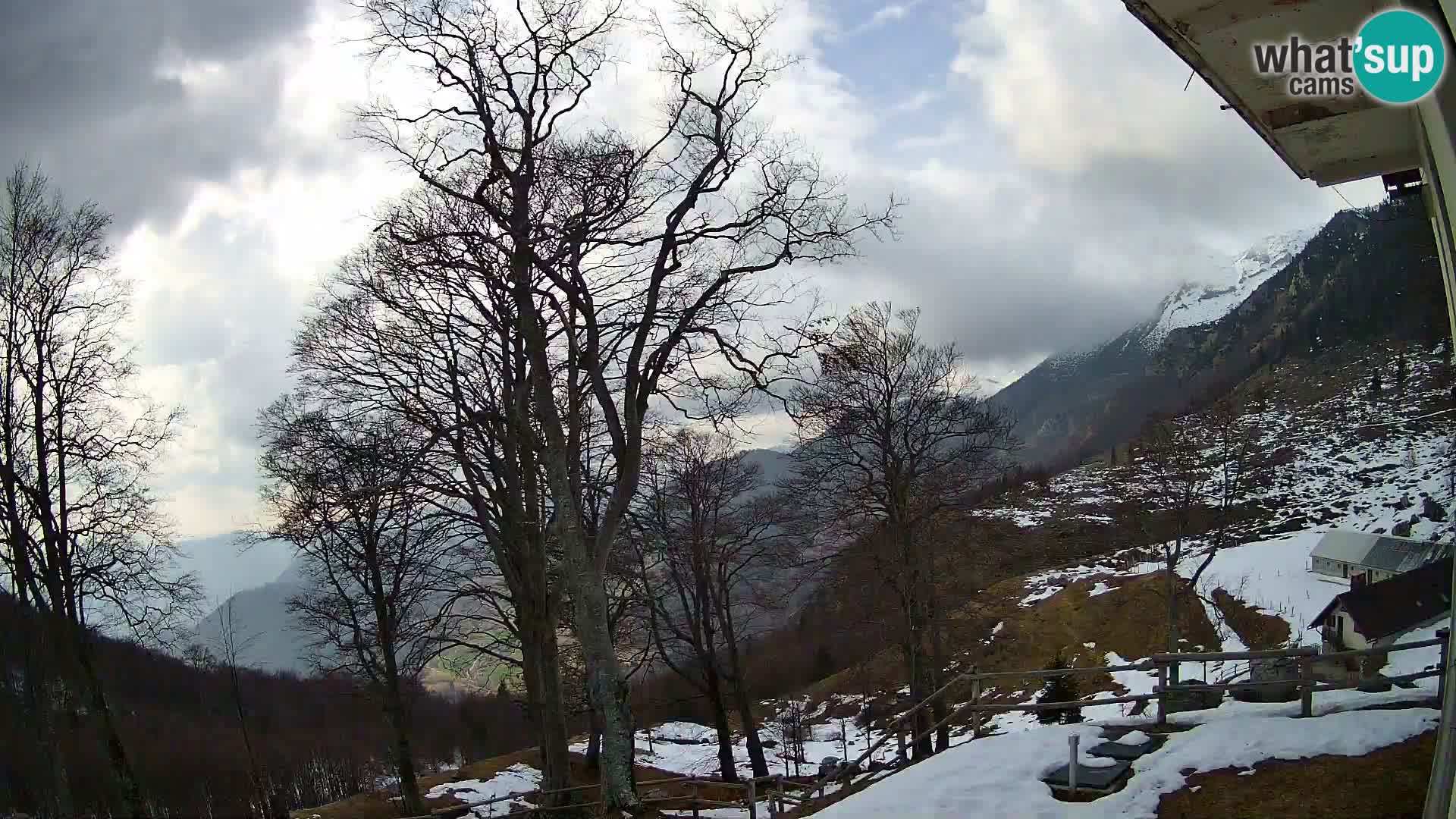 Planinarski dom na planini Razor (1315) | Pogled na Tolminski Migovec