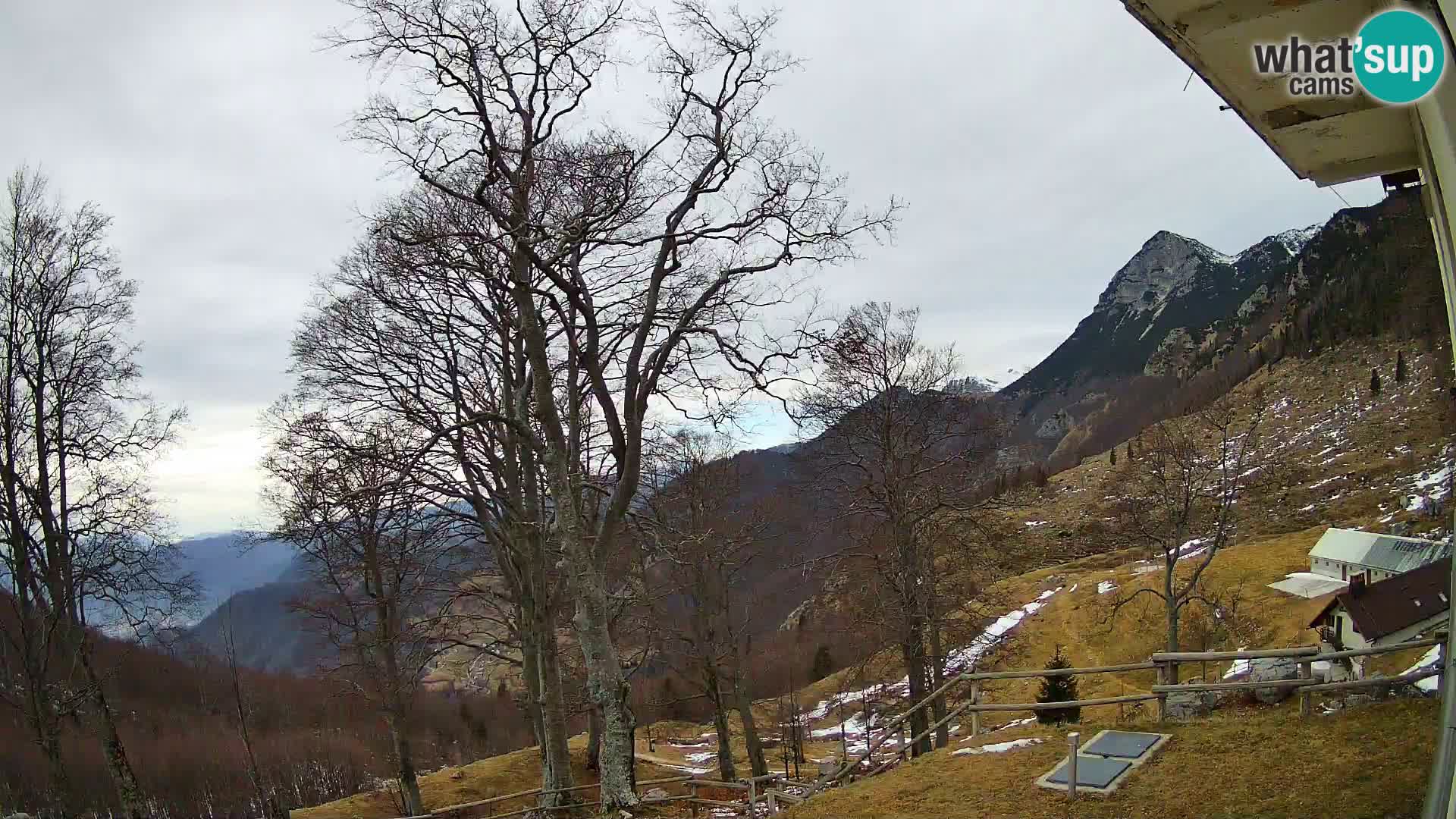 Planinarski dom na planini Razor (1315) | Pogled na Tolminski Migovec