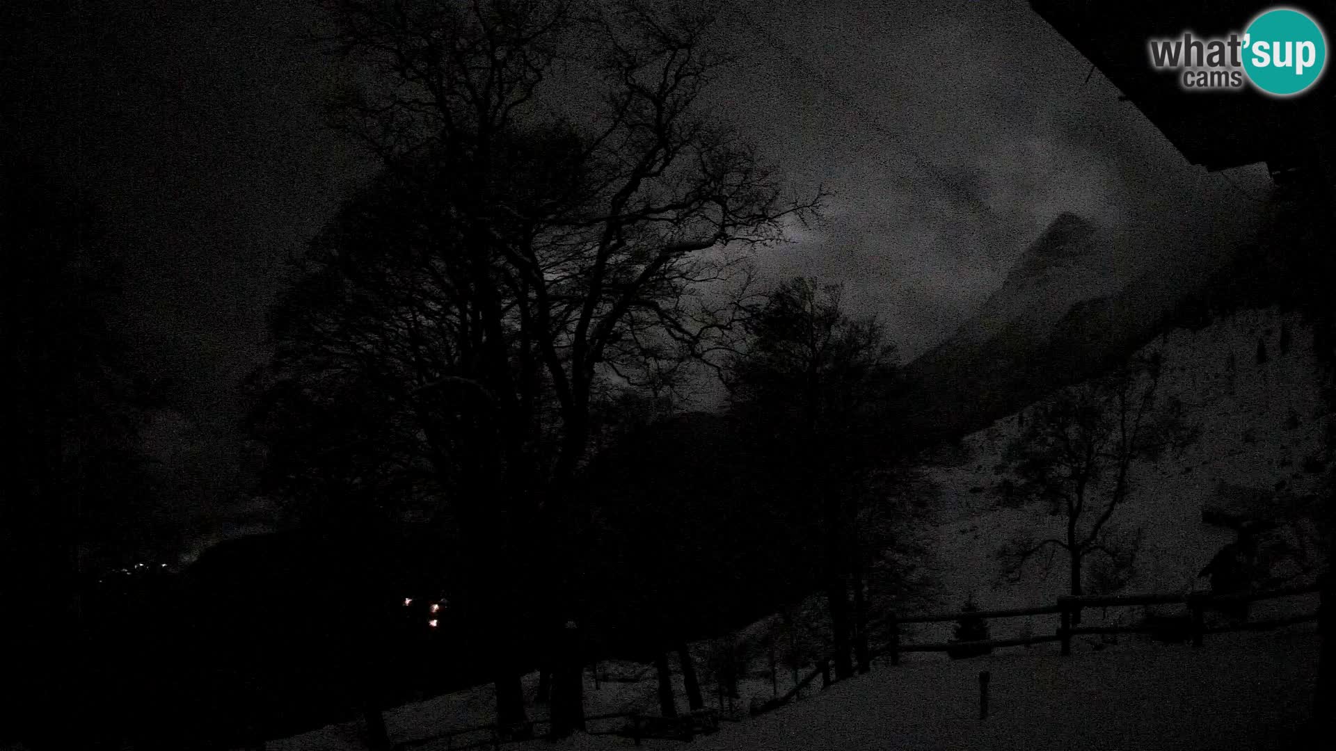 Koča na Planini Razor spletna kamera (1315) | Pogled na Tolminski Migovec