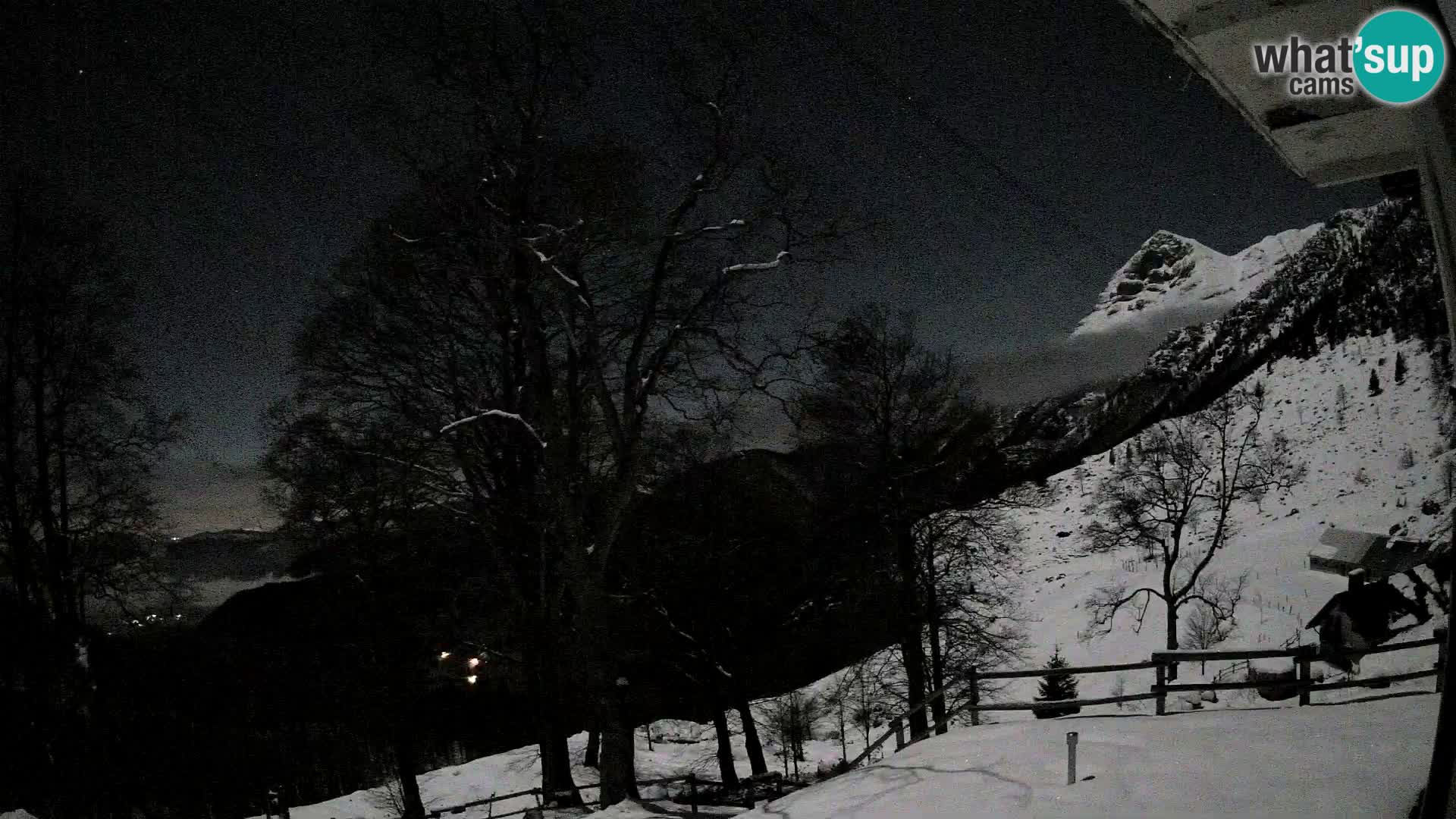 Planina Razor Bergütte Webcam (1315) | Blick auf Tolminski Migovec