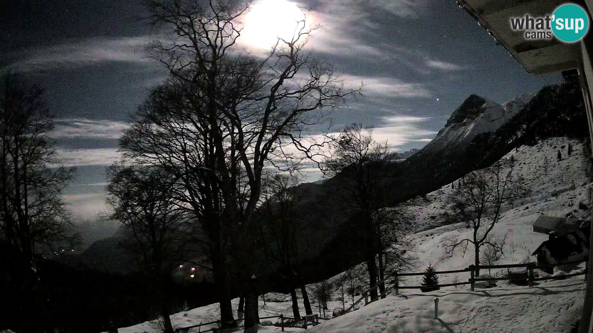 Planina Razor Bergütte Webcam (1315) | Blick auf Tolminski Migovec