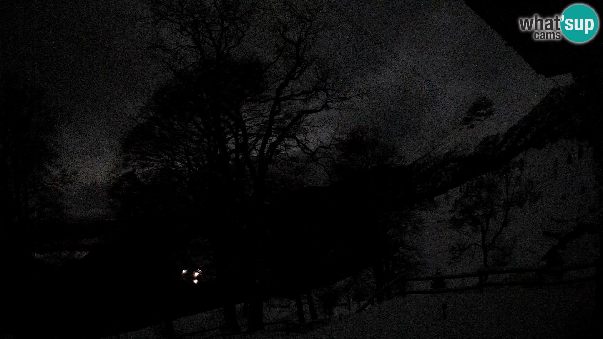 Baita di montagna Planina Razor webcam (1315) | vista su Tolminski Migovec