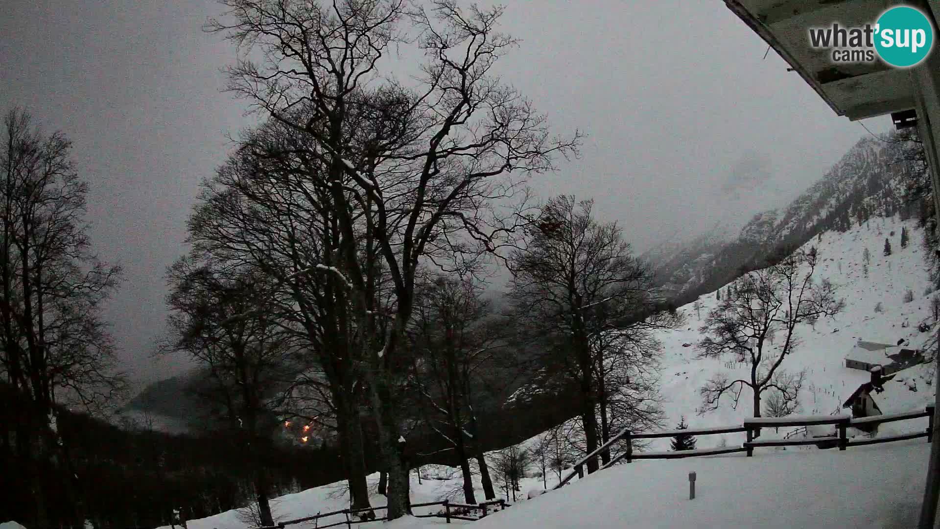 Planina Razor Mountain Hut live cam (1315) | view to Tolminski Migovec