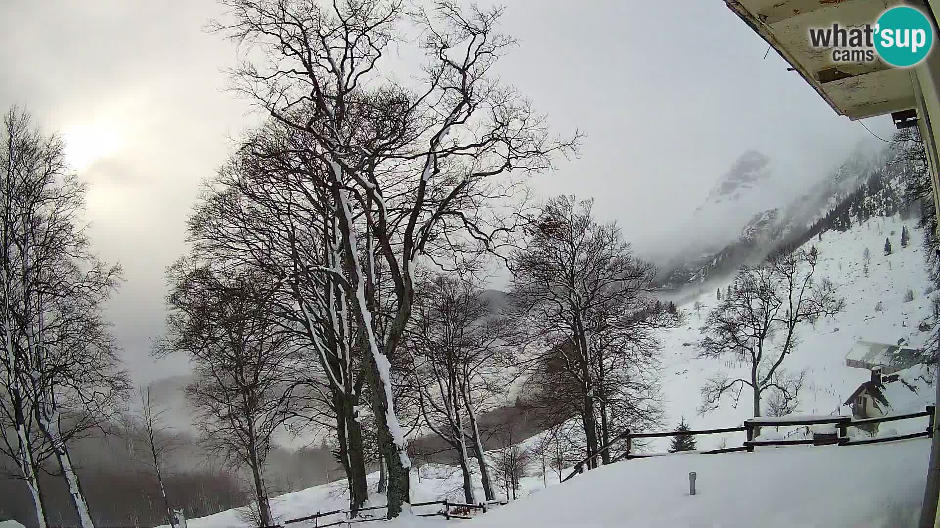 Planinarski dom na planini Razor (1315) | Pogled na Tolminski Migovec