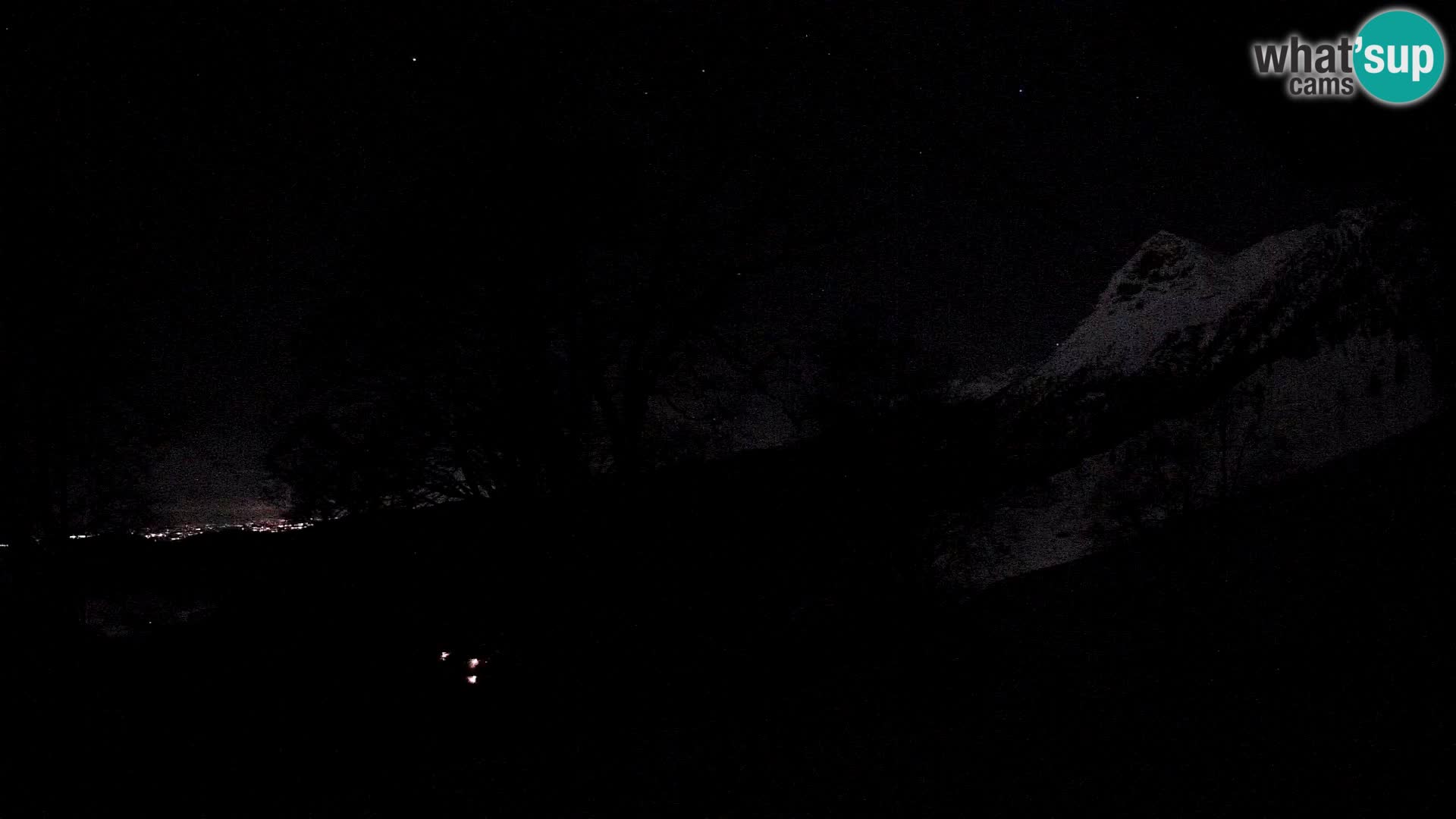 Baita di montagna Planina Razor webcam (1315) | vista su Tolminski Migovec