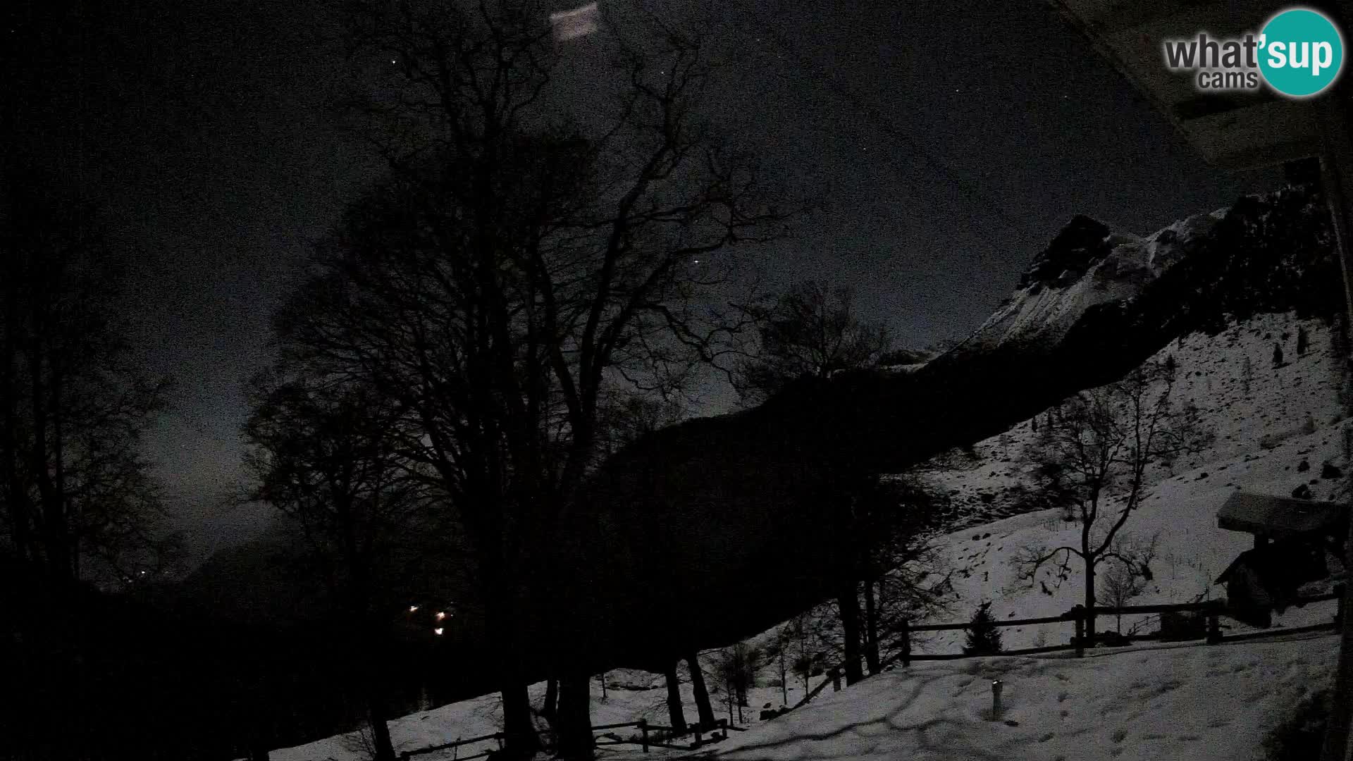 Planina Razor Mountain Hut live cam (1315) | view to Tolminski Migovec