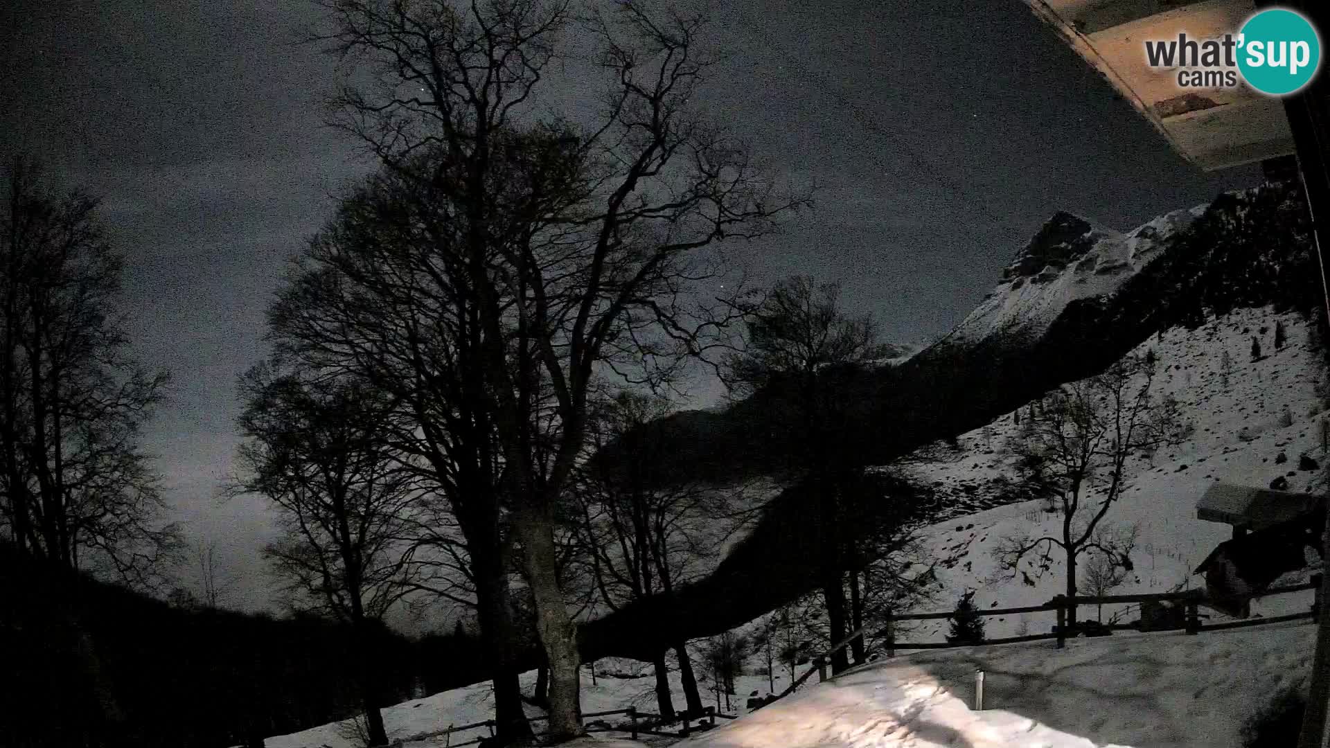 Planina Razor Bergütte Webcam (1315) | Blick auf Tolminski Migovec