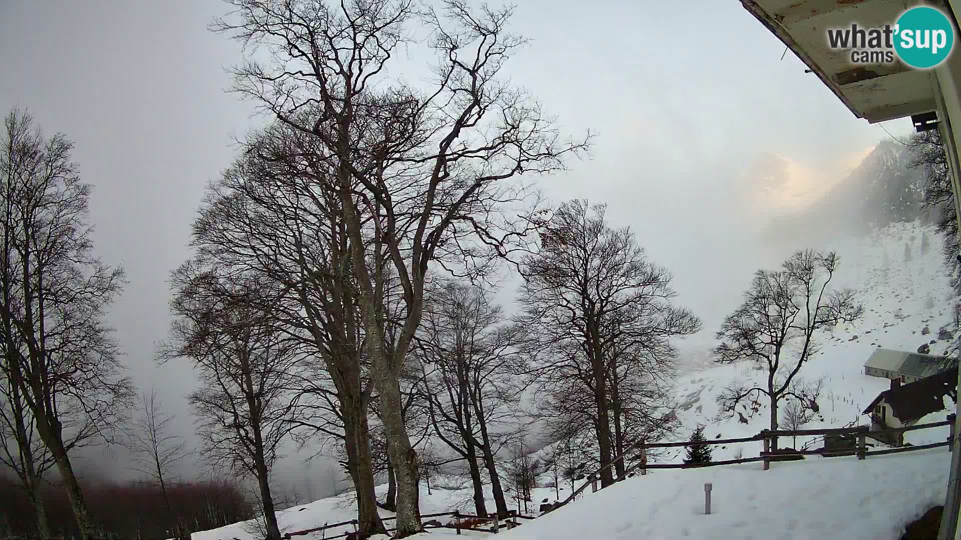 Planinarski dom na planini Razor (1315) | Pogled na Tolminski Migovec