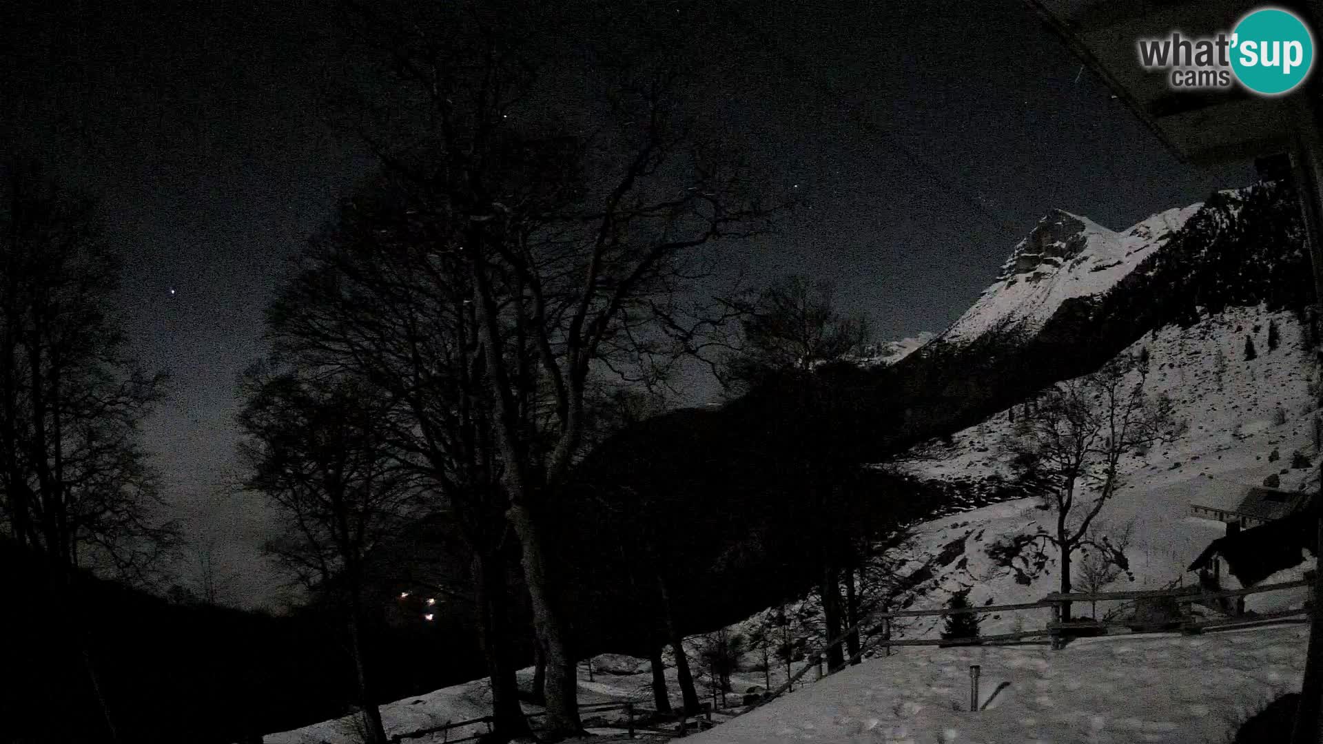 Planina Razor Bergütte Webcam (1315) | Blick auf Tolminski Migovec