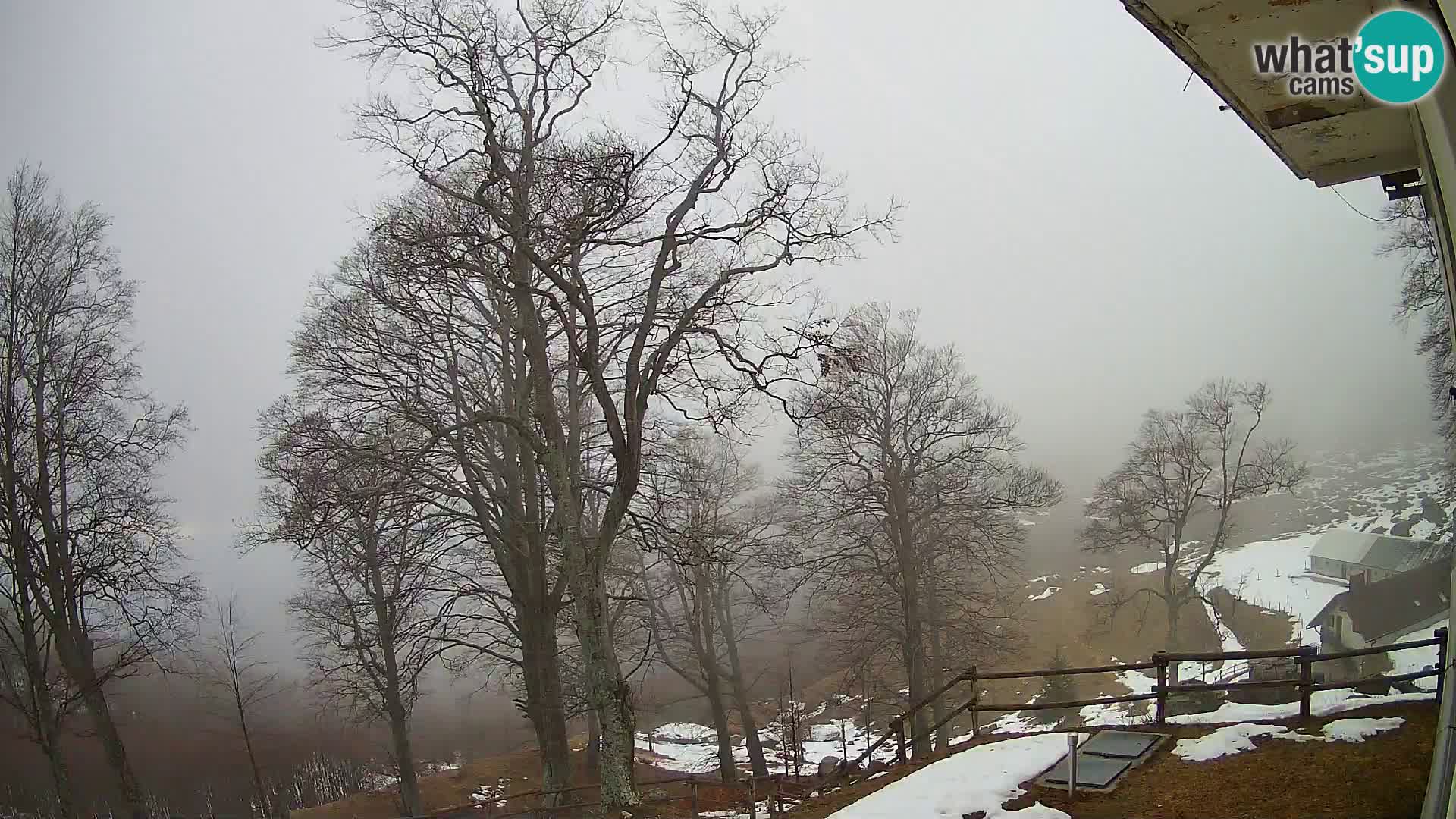 Planina Razor Bergütte Webcam (1315) | Blick auf Tolminski Migovec