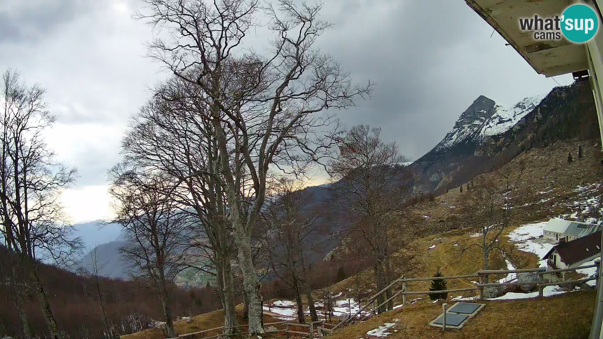 Planina Razor Bergütte Webcam (1315) | Blick auf Tolminski Migovec