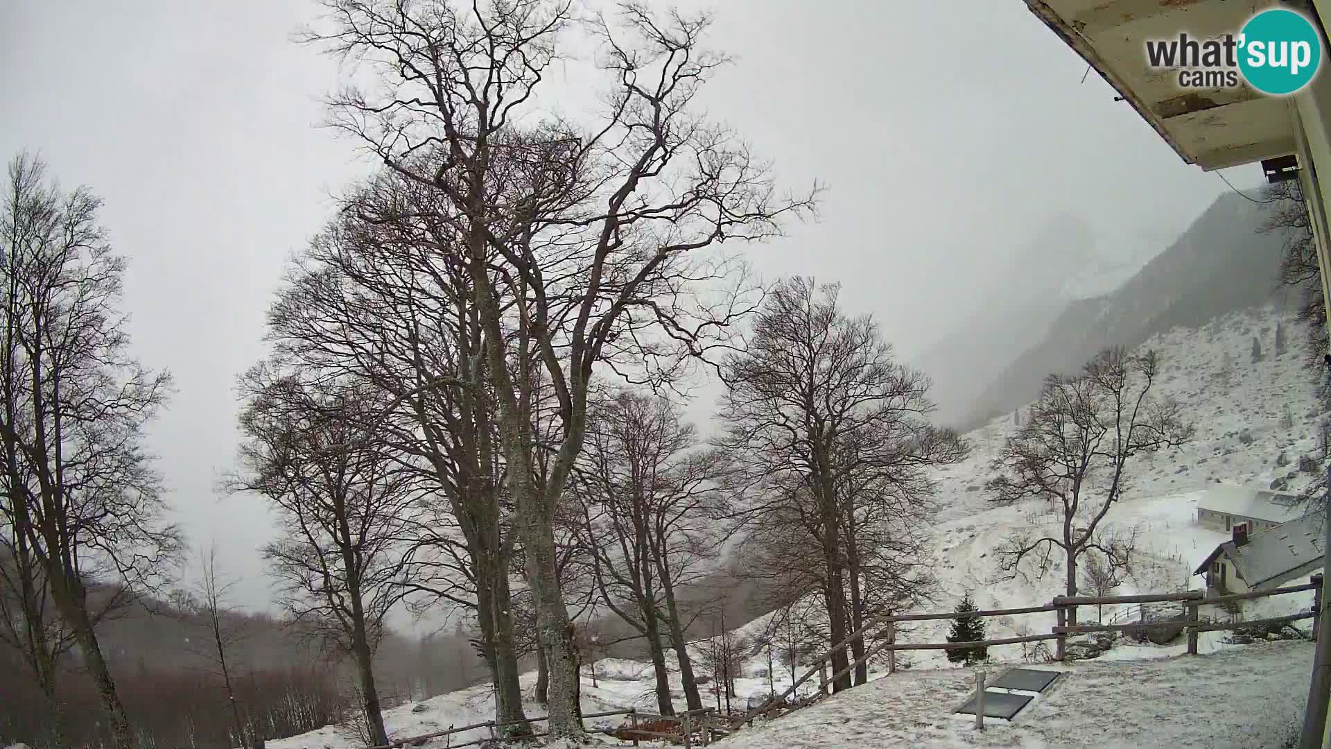 Planinarski dom na planini Razor (1315) | Pogled na Tolminski Migovec