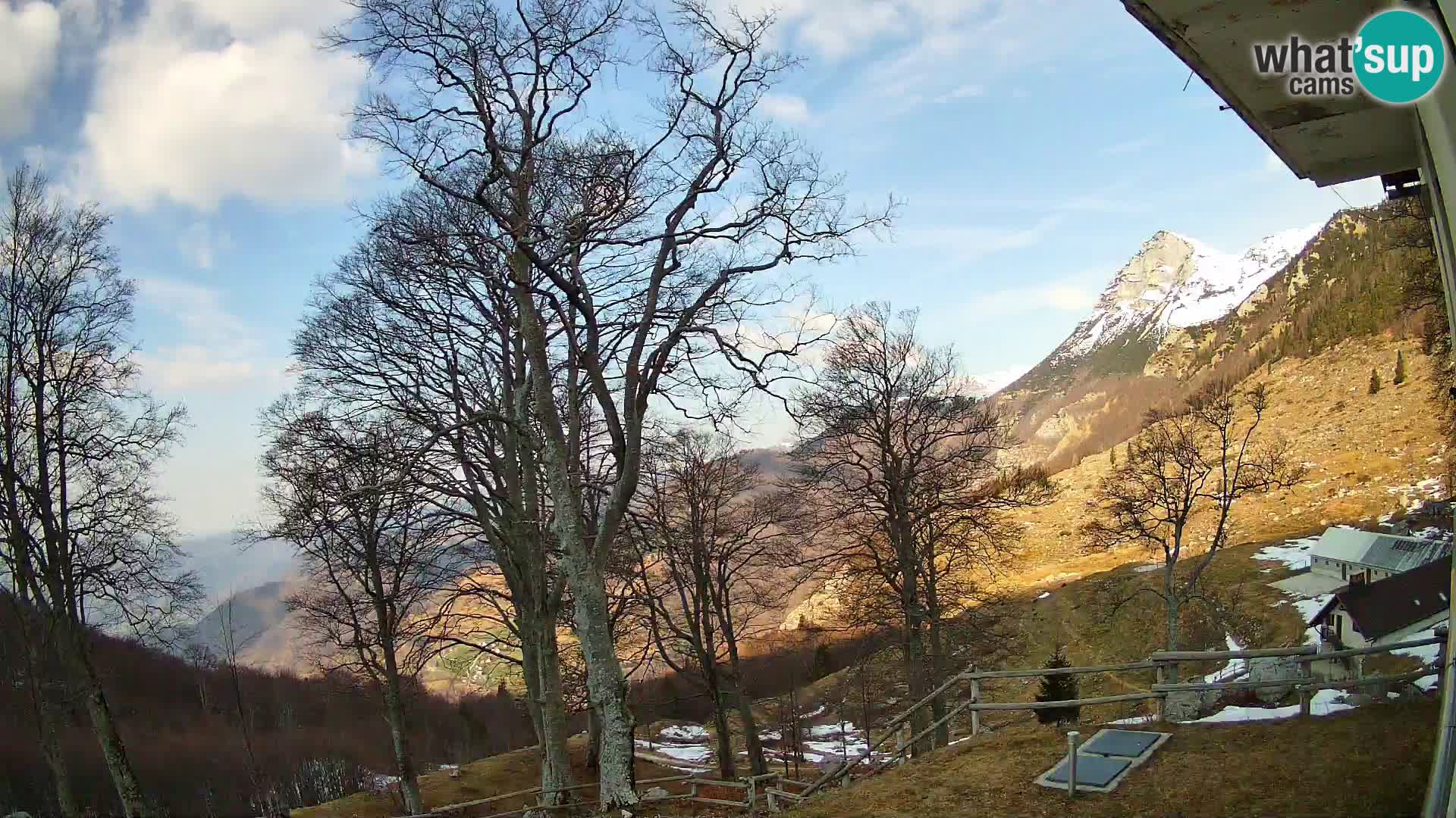 Planina Razor Bergütte Webcam (1315) | Blick auf Tolminski Migovec
