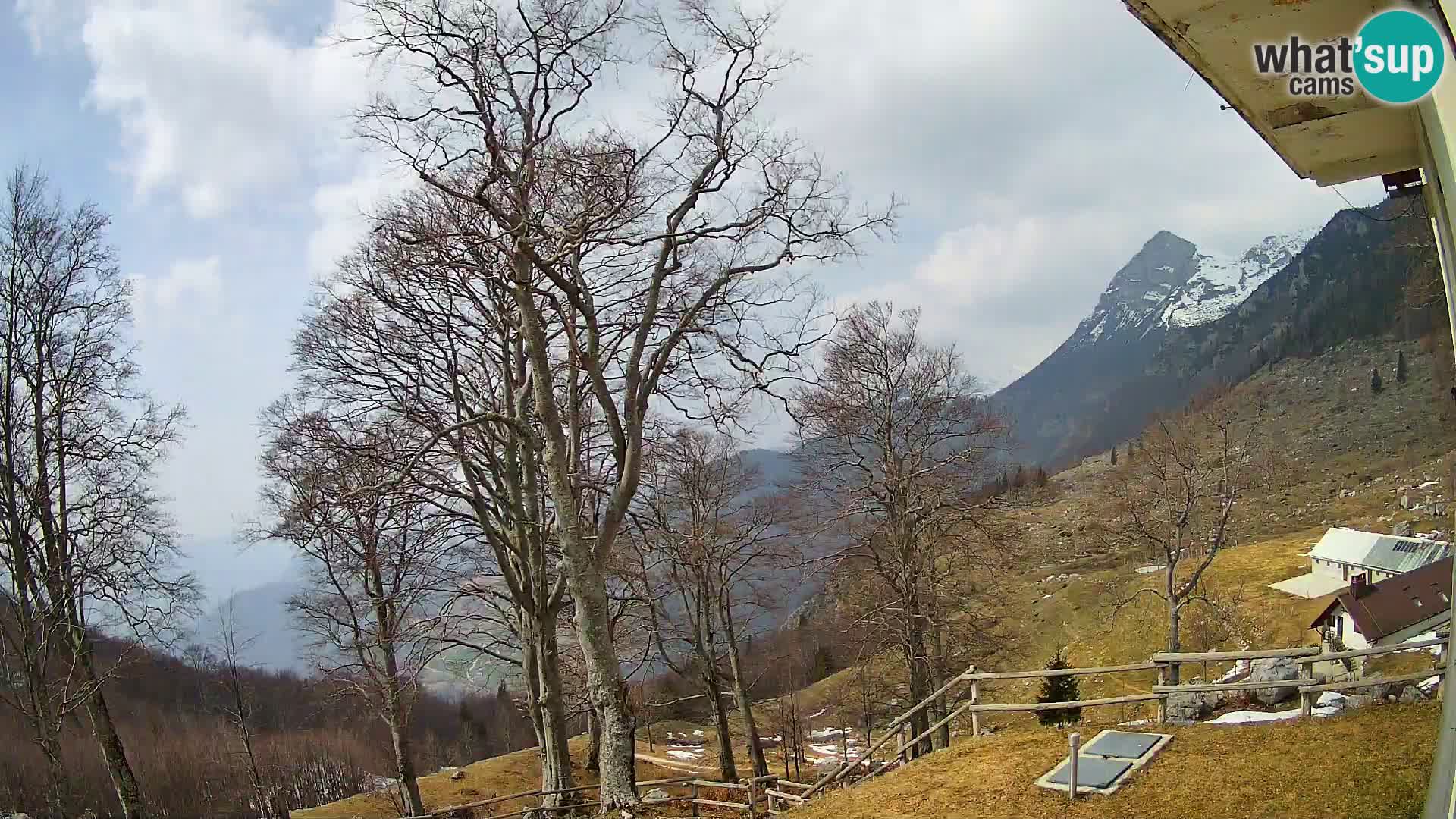 Planina Razor Bergütte Webcam (1315) | Blick auf Tolminski Migovec