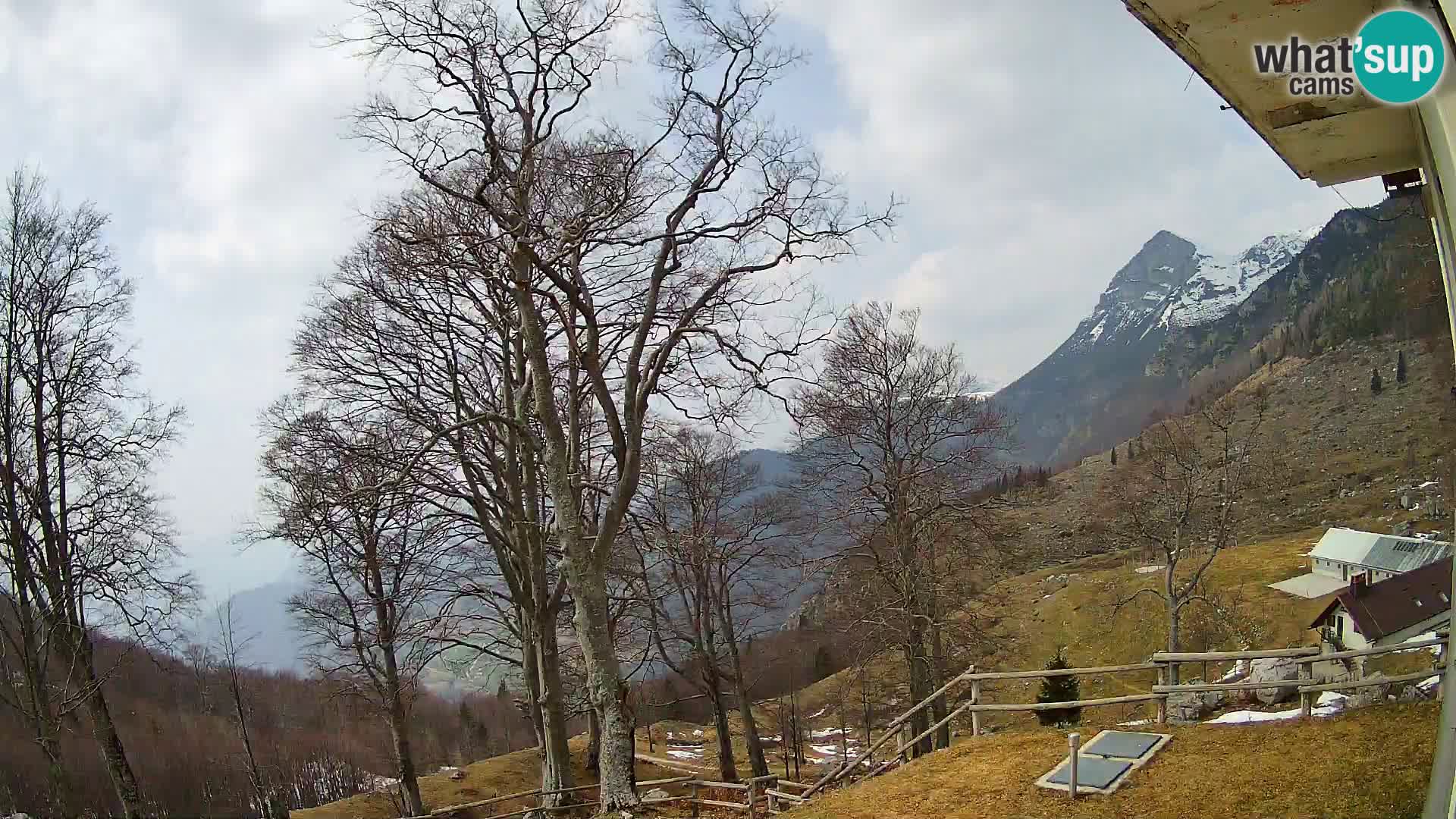 Planina Razor Bergütte Webcam (1315) | Blick auf Tolminski Migovec
