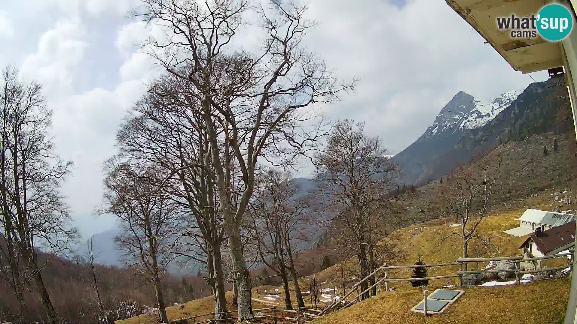 Planina Razor Bergütte Webcam (1315) | Blick auf Tolminski Migovec