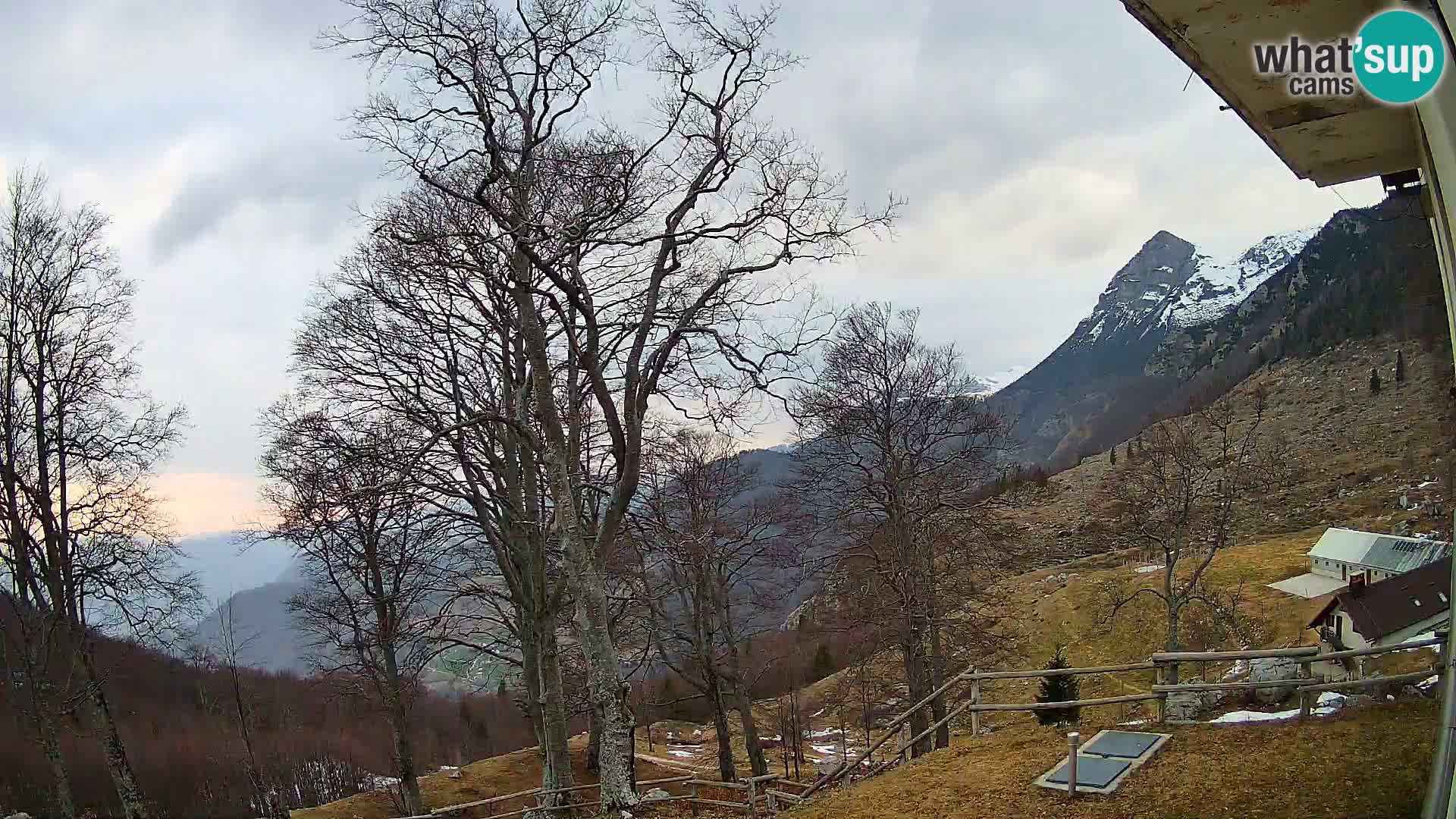 Planina Razor Bergütte Webcam (1315) | Blick auf Tolminski Migovec