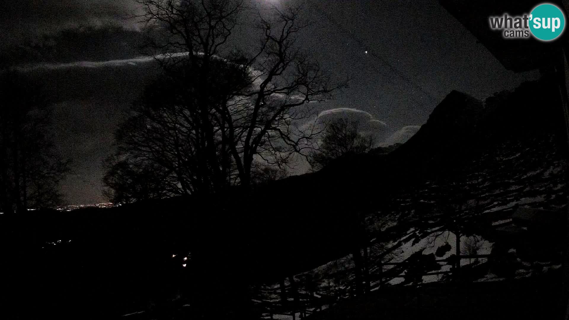 Cámara en vivo de la cabaña de montaña Planina Razor (1315) | vista hacia Tolminski Migovec